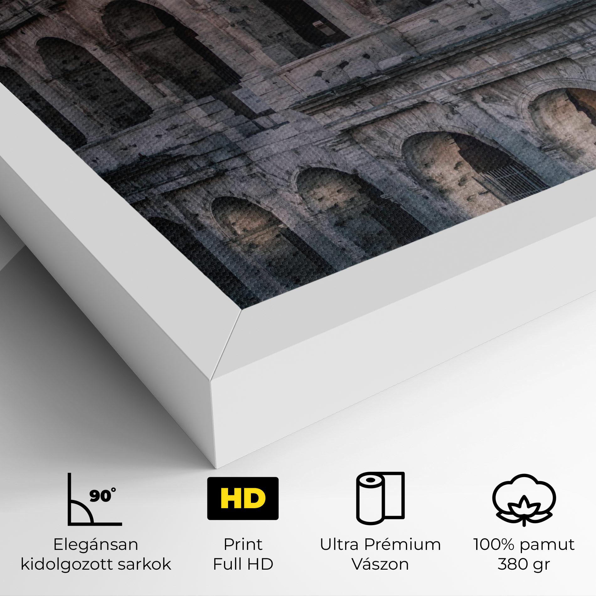 Vászonkép Colosseum Roma mockup 4
