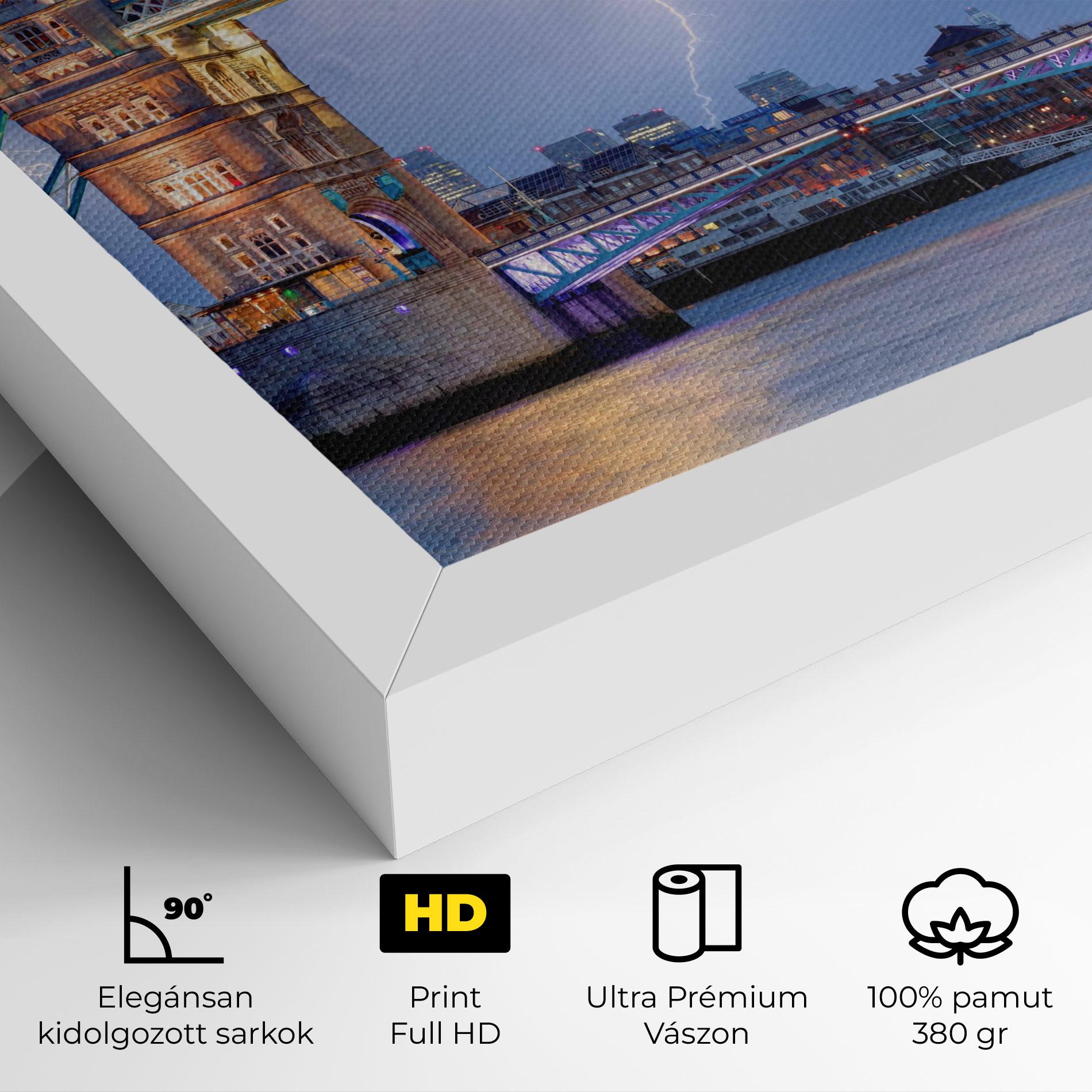 Vászonkép London Tower Bridge mockup 4