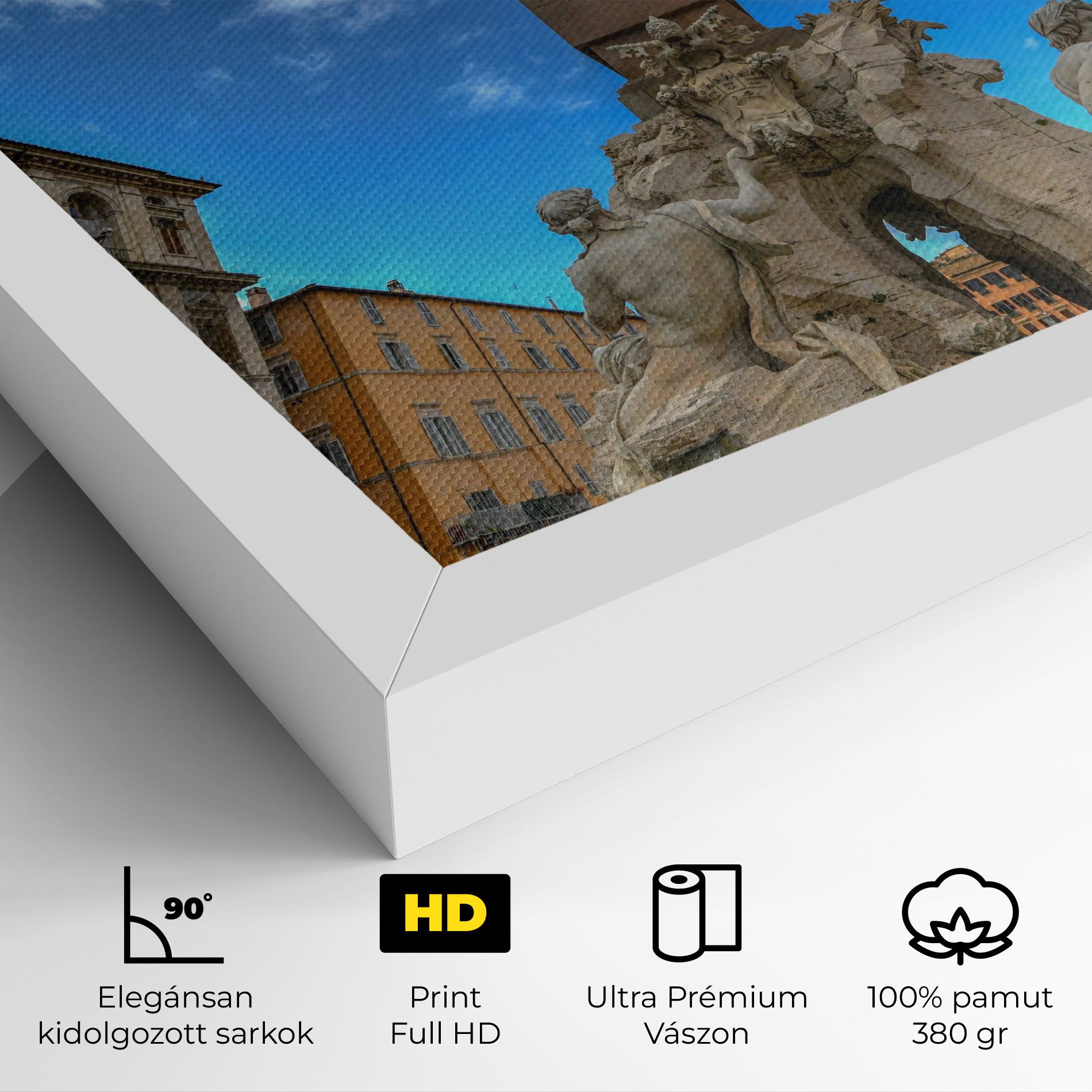 Piazza Navona Italy mockup 4