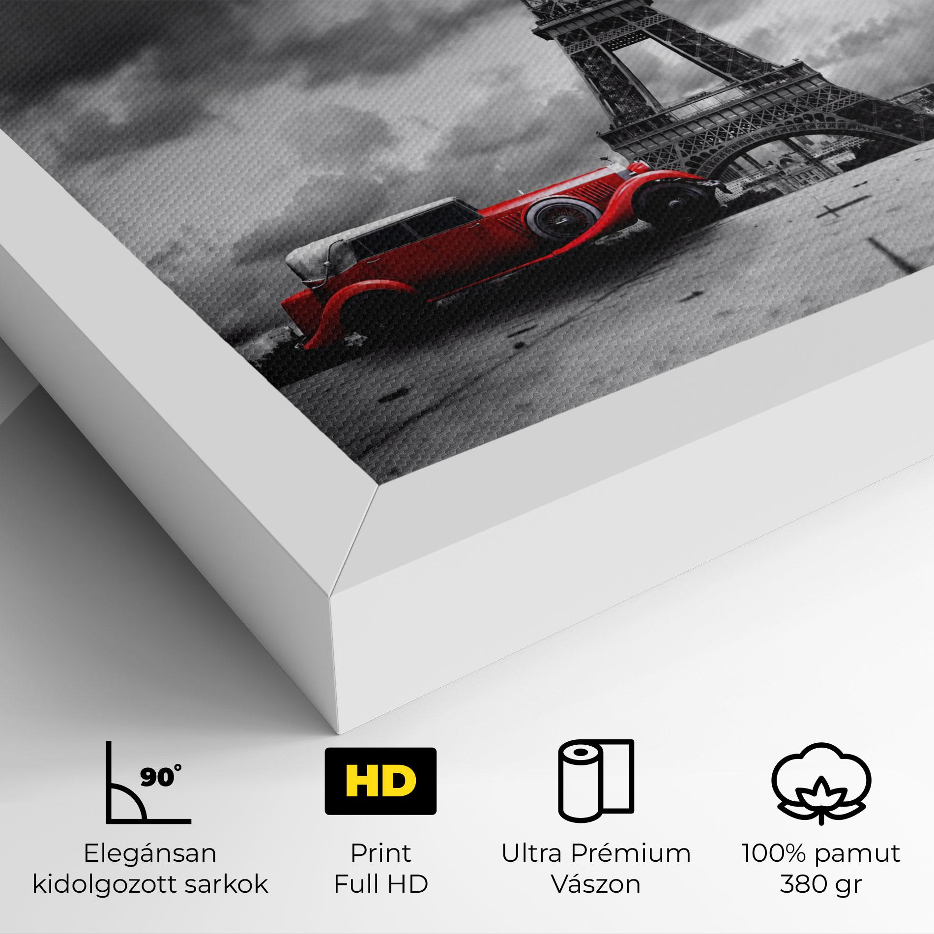 Vászonkép Vintage Paris mockup 4