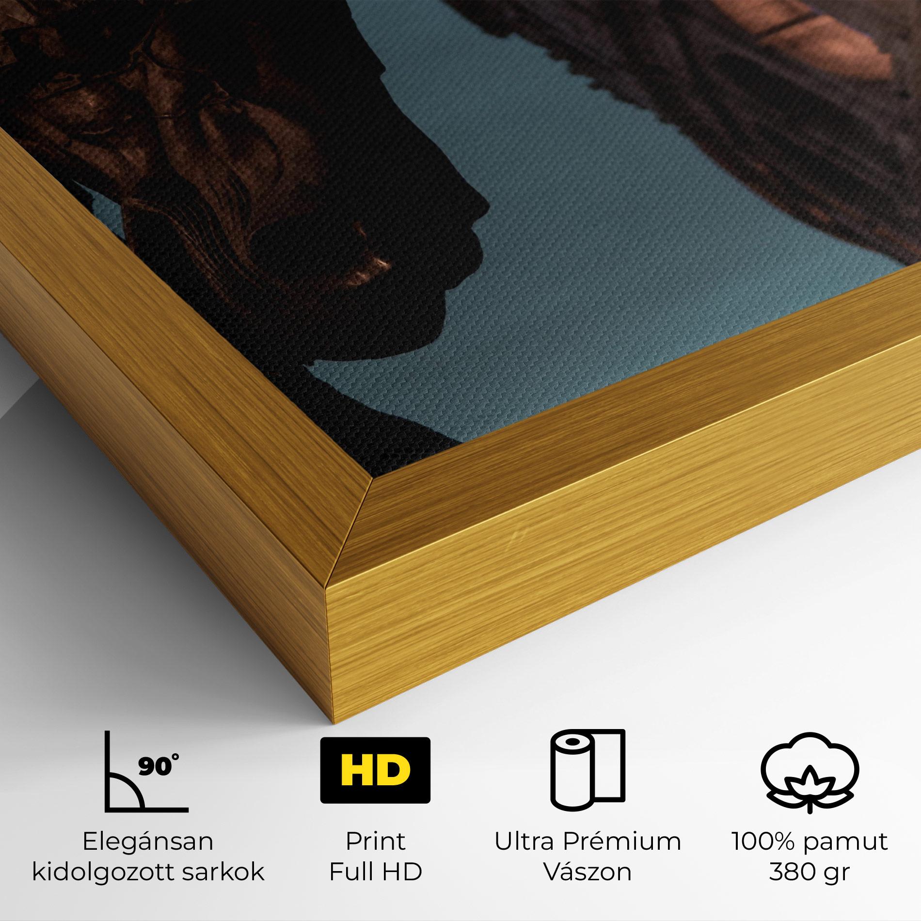 Vászonkép Colosseum Horse mockup 4