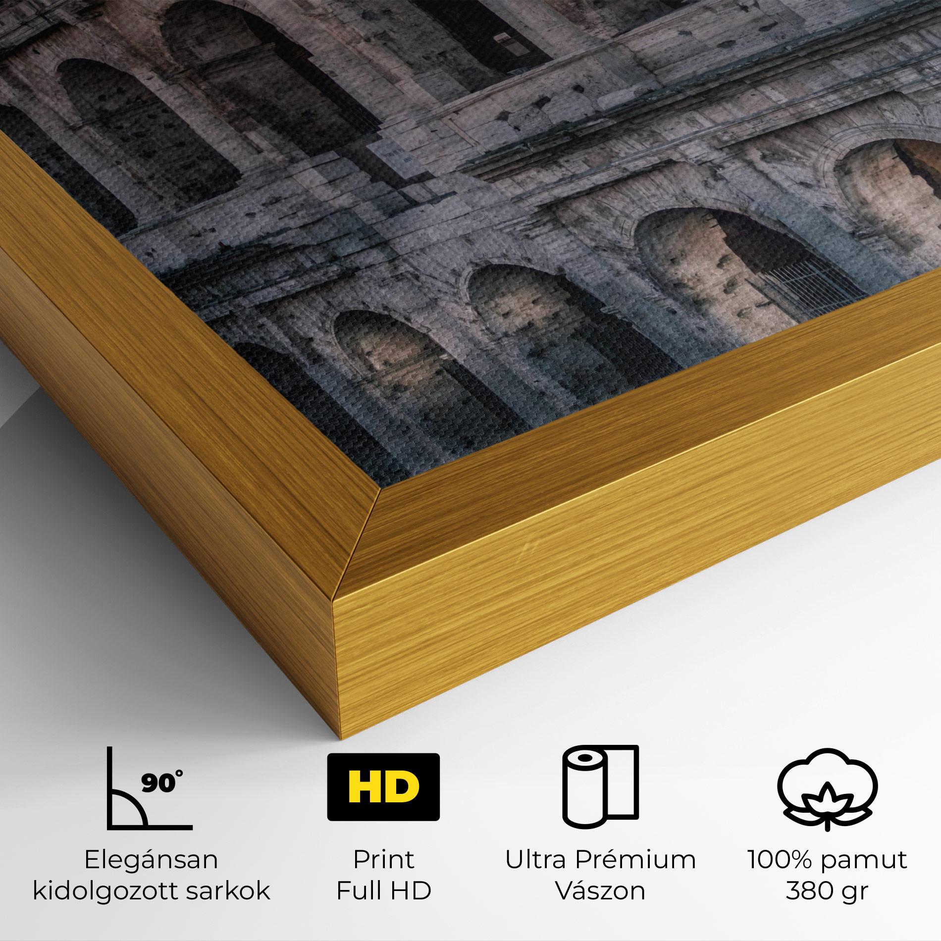 Vászonkép Colosseum Roma mockup 4