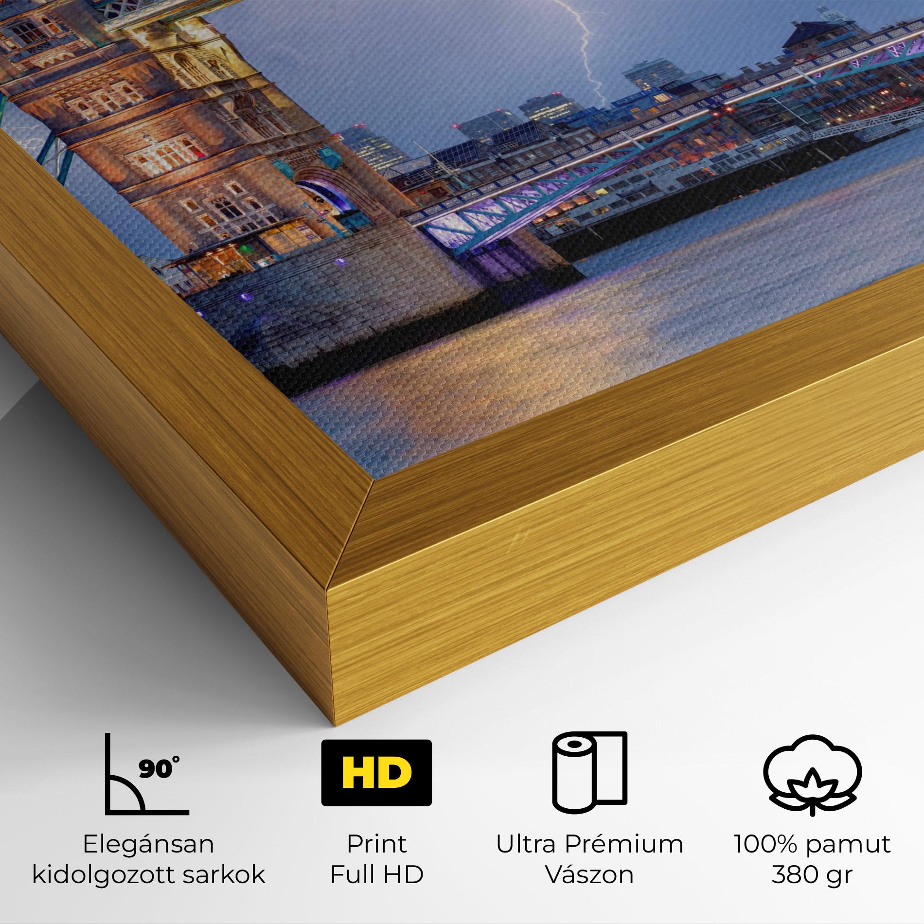 Vászonkép London Tower Bridge mockup 4