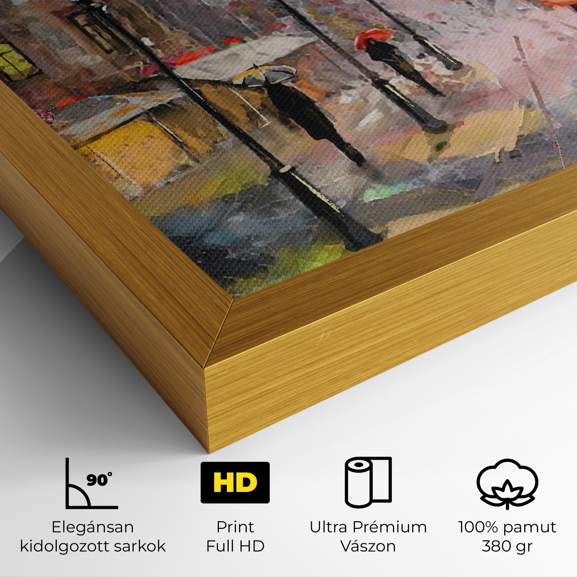 Vászonkép Paris Colours mockup 4