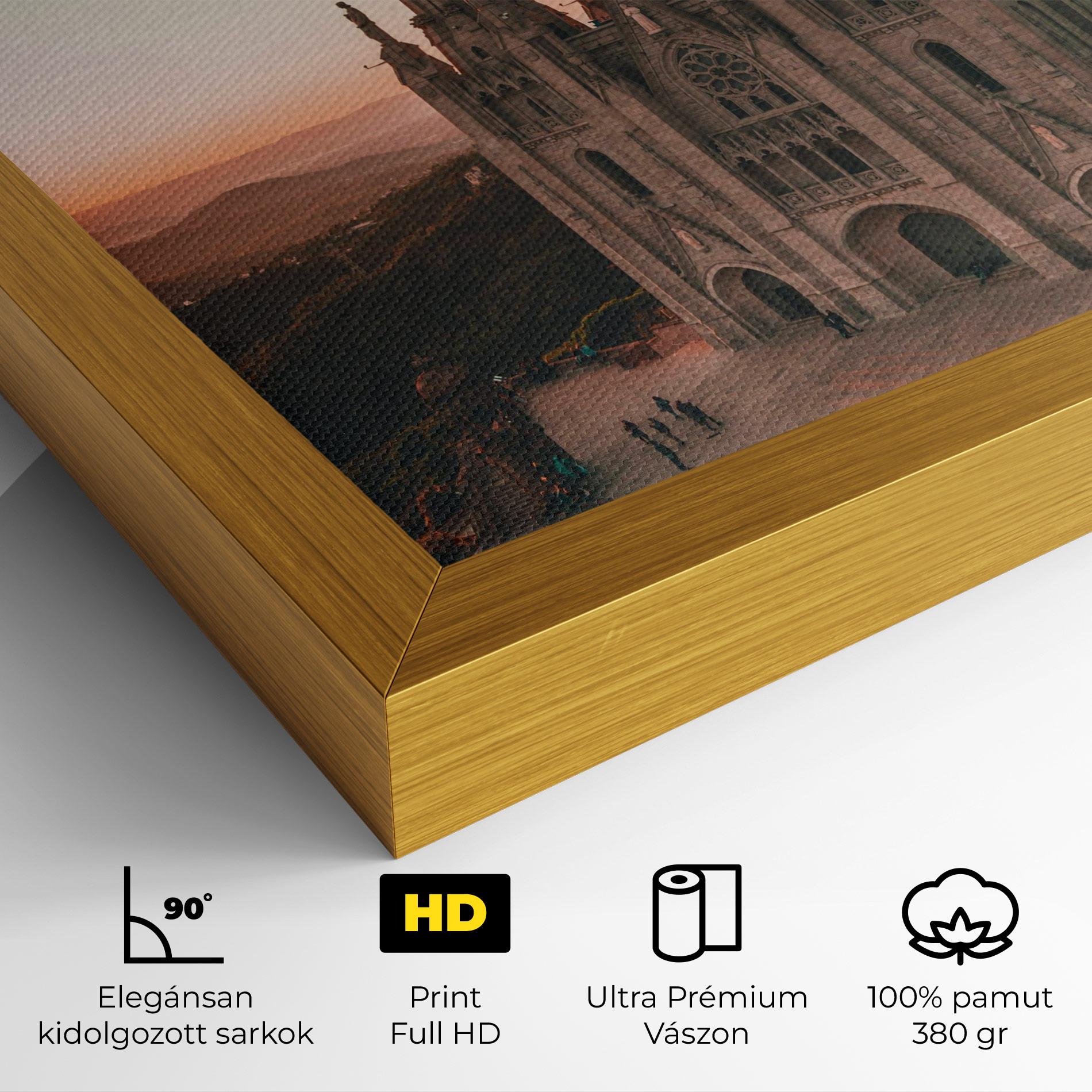 Vászonkép Tibidabo Barcelona mockup 4