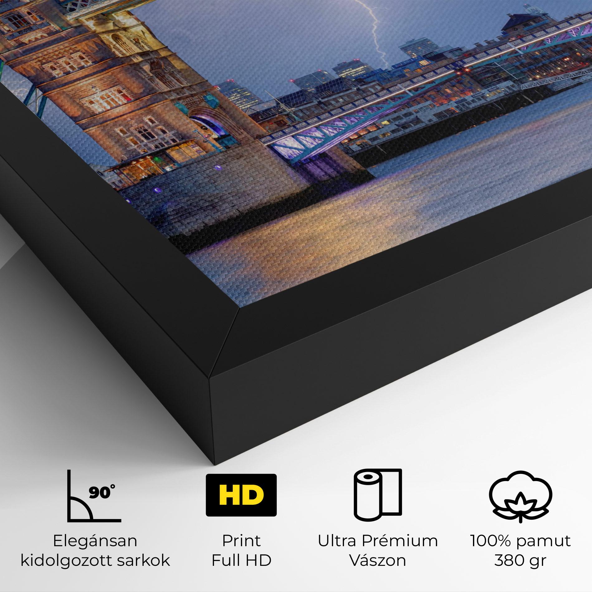 Vászonkép London Tower Bridge mockup 4