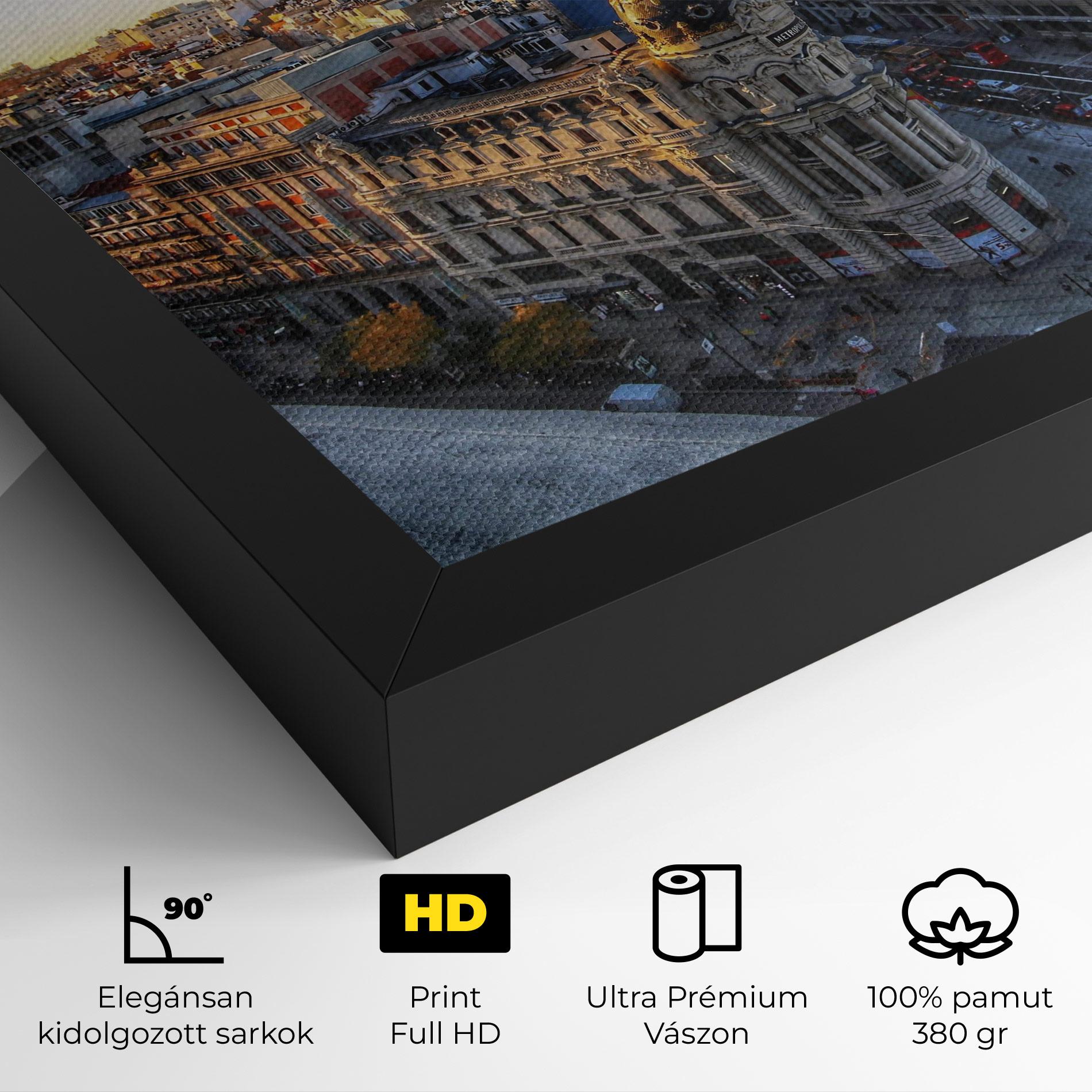 Vászonkép Madrid View mockup 4