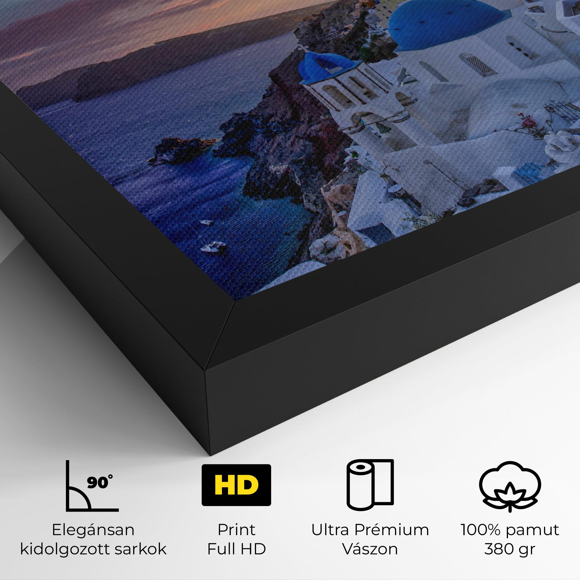 Vászonkép Santorini View mockup 4