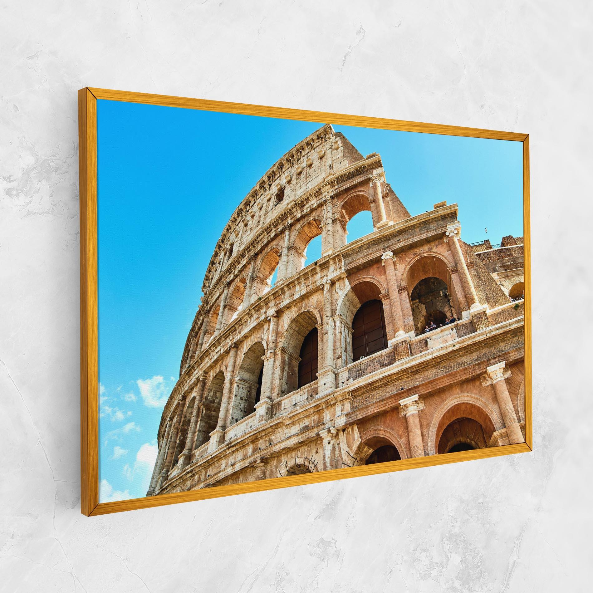 Vászonkép Close Colosseum mockup 1