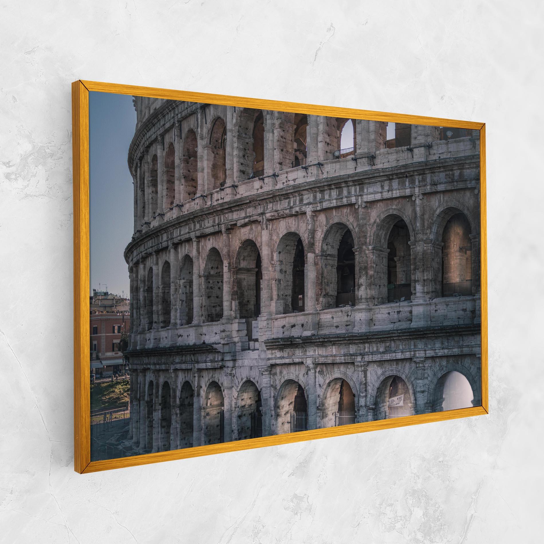 Vászonkép Colosseum Roma mockup 1