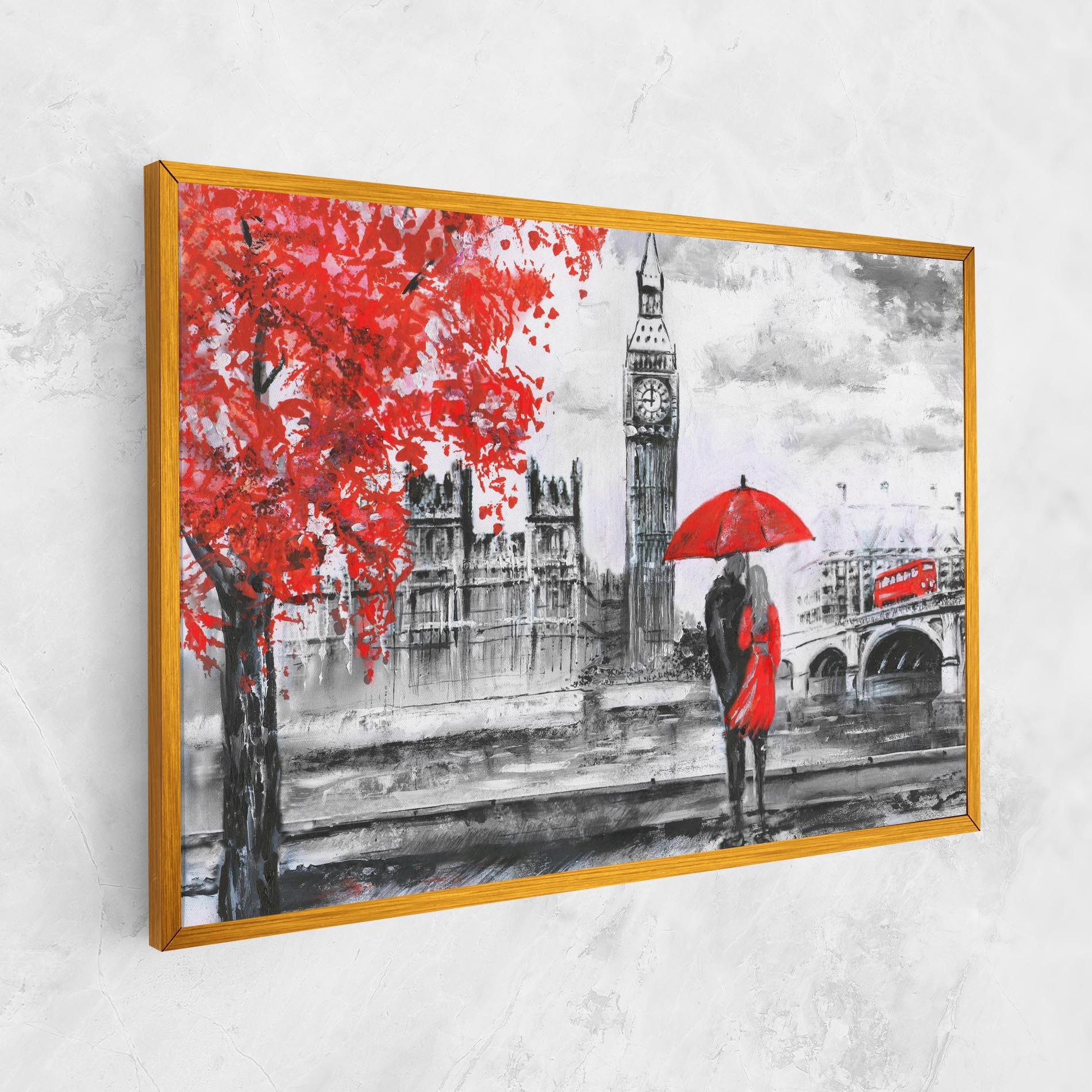 Vászonkép London Love mockup 1