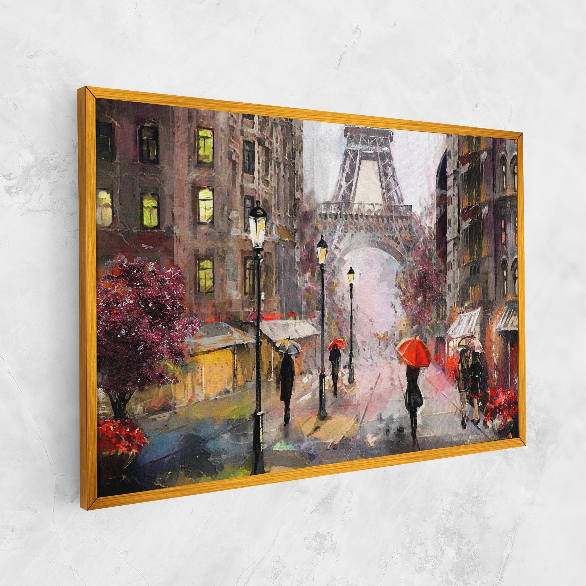 Vászonkép Paris Colours mockup 1