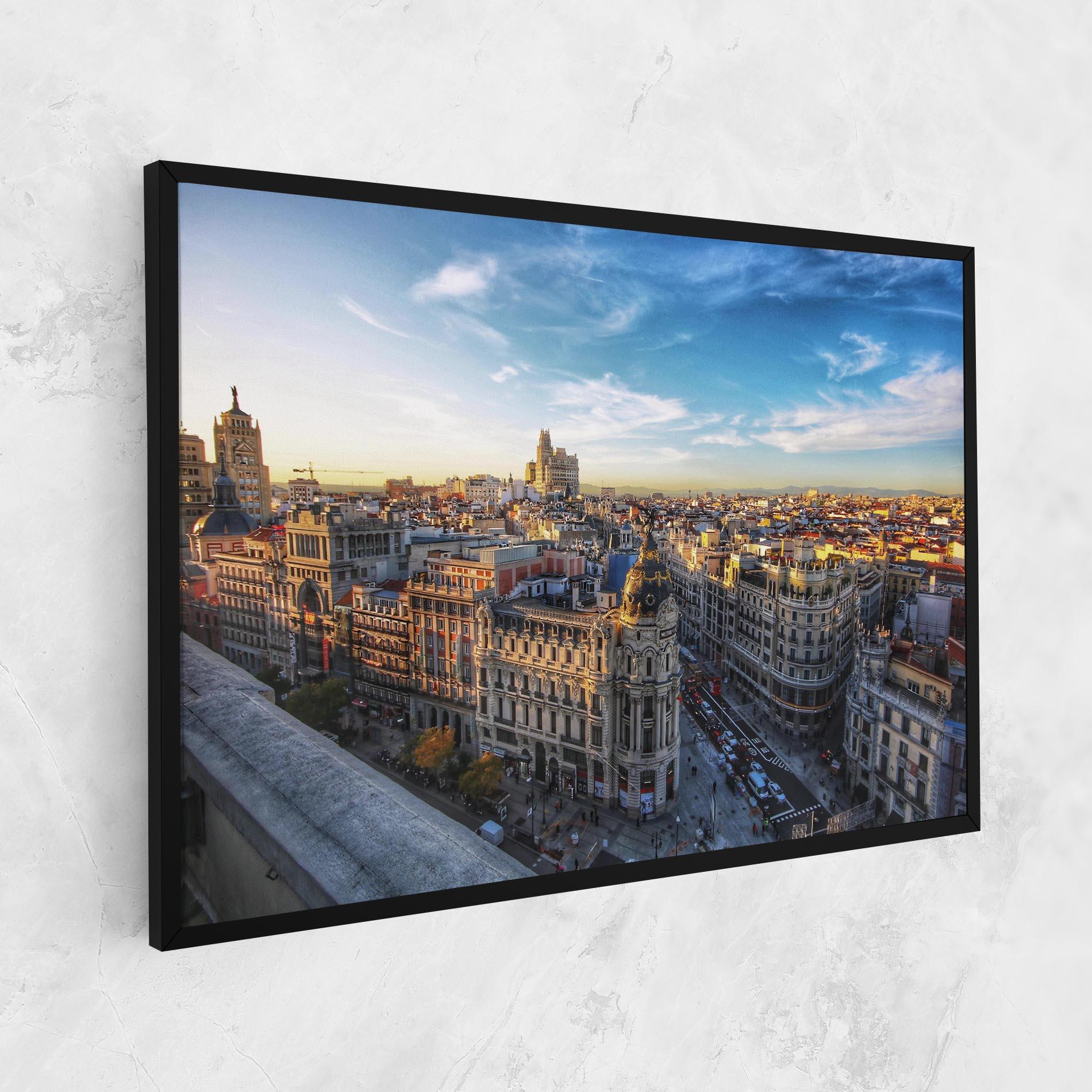 Vászonkép Madrid View mockup 1
