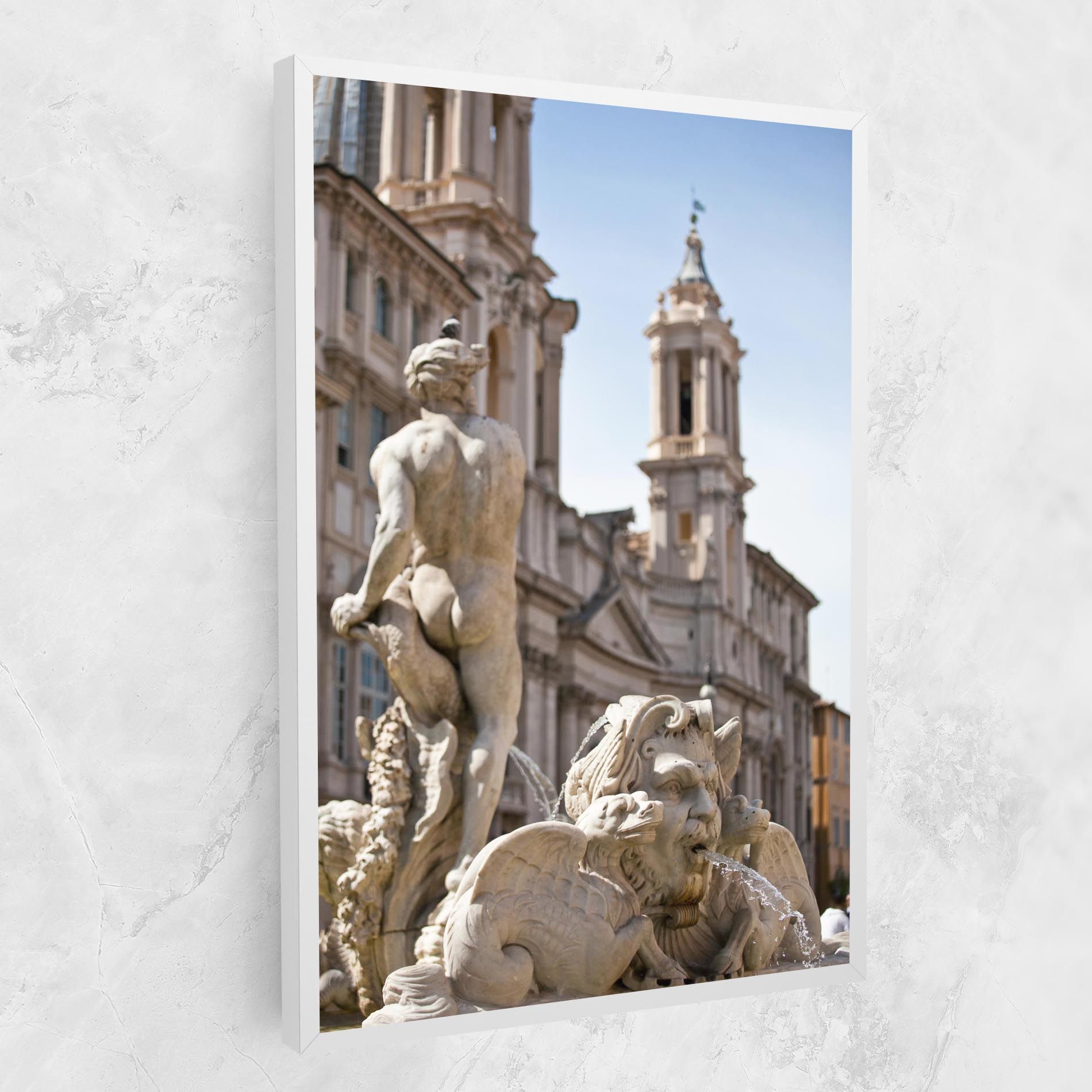 Baroque Statue Italy mockup 1