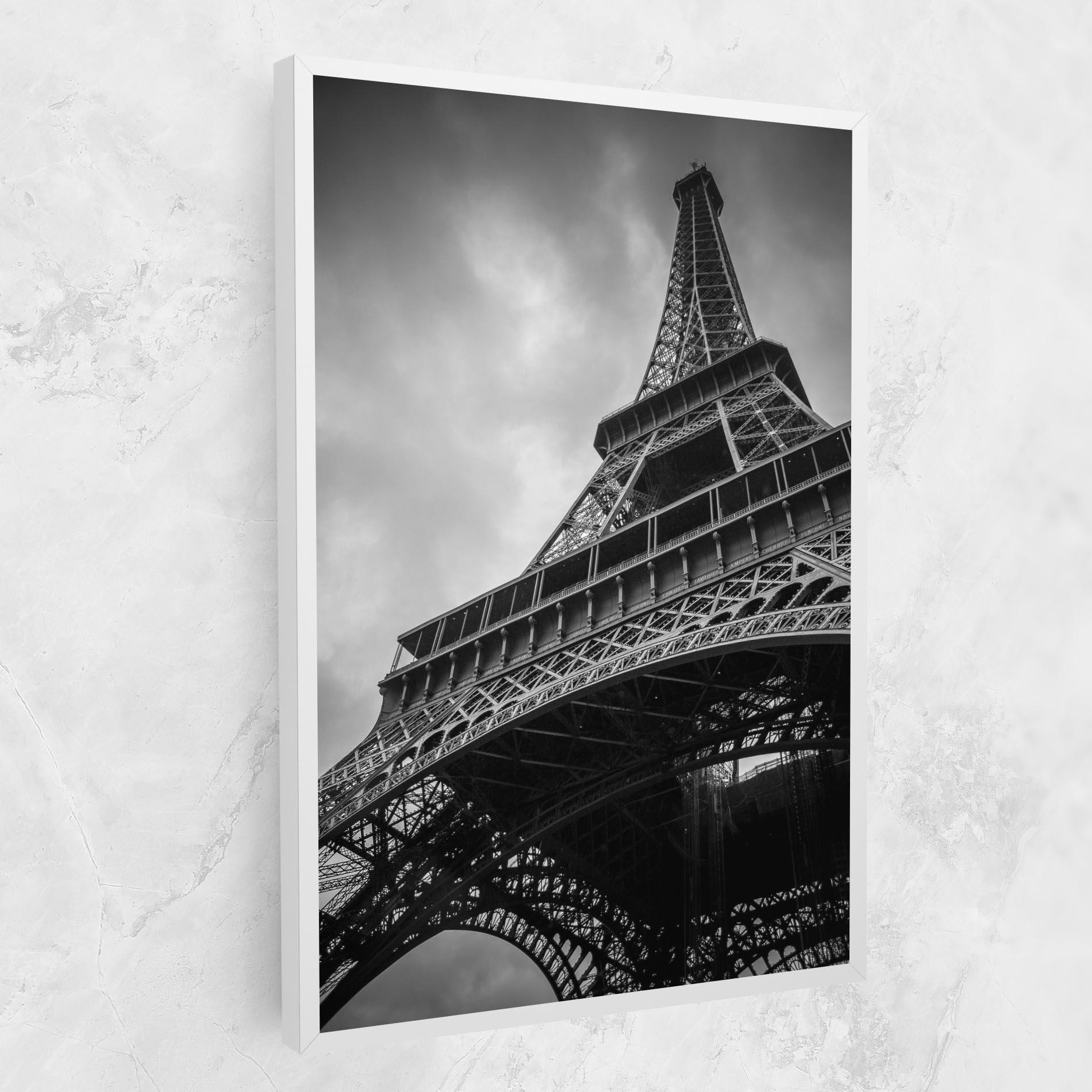 Vászonkép Eiffel Grey Tower mockup 1