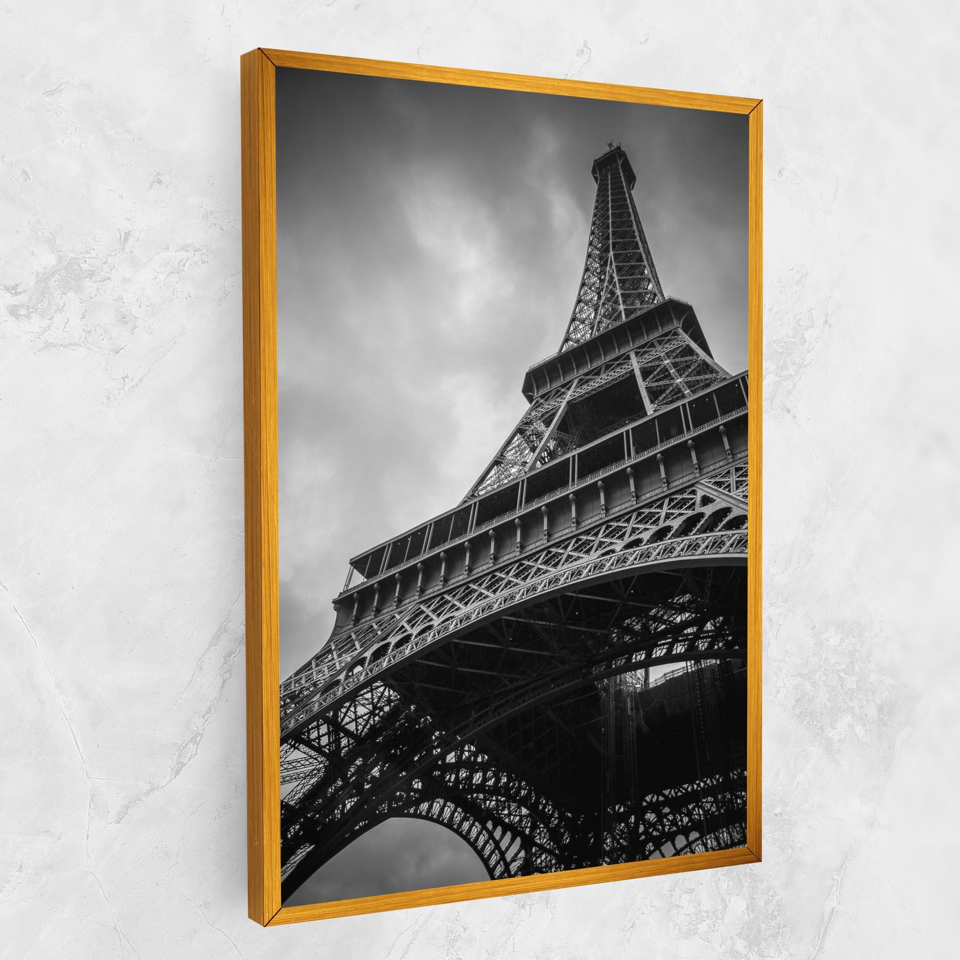 Vászonkép Eiffel Grey Tower mockup 1