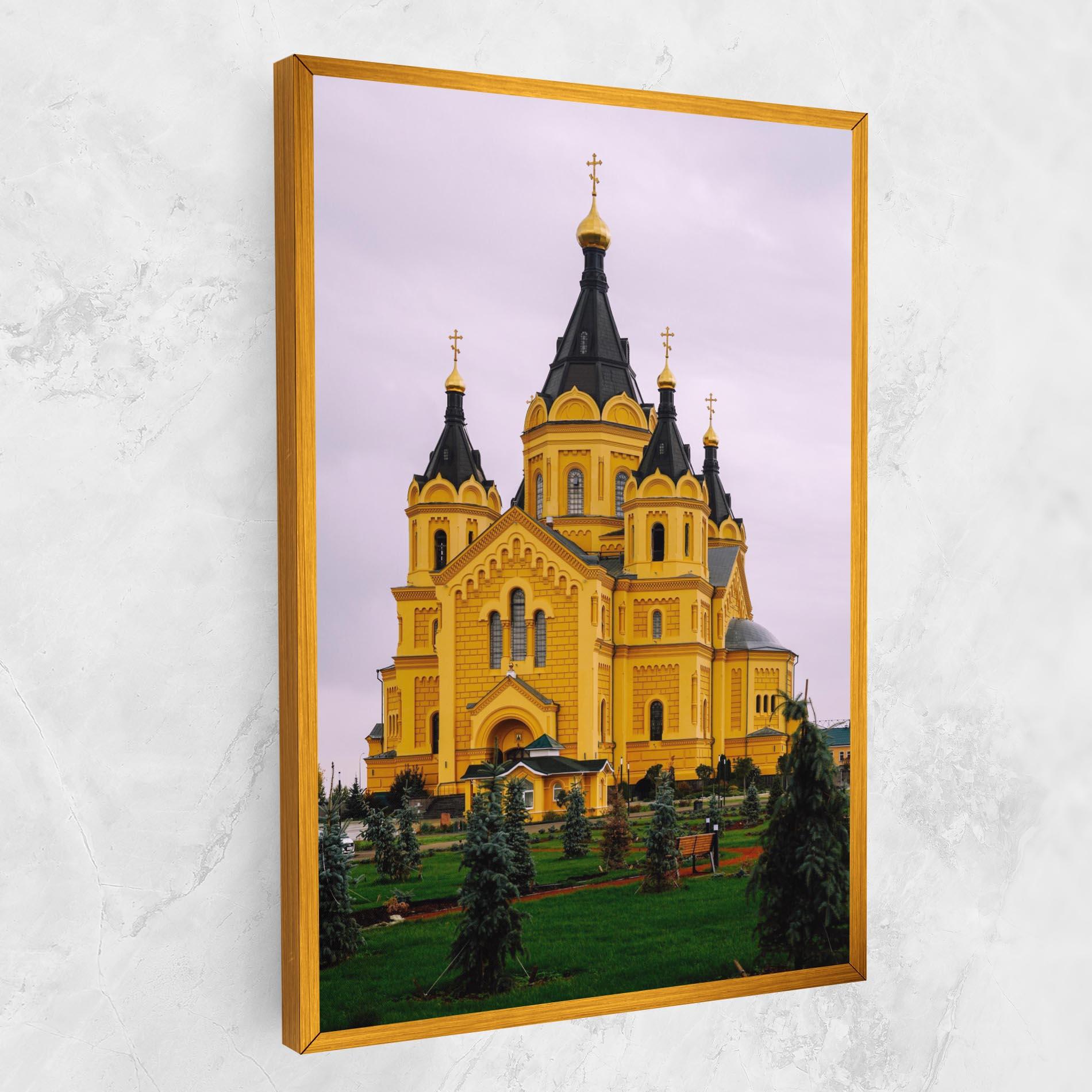 Vászonkép Nevsky Cathedral mockup 1