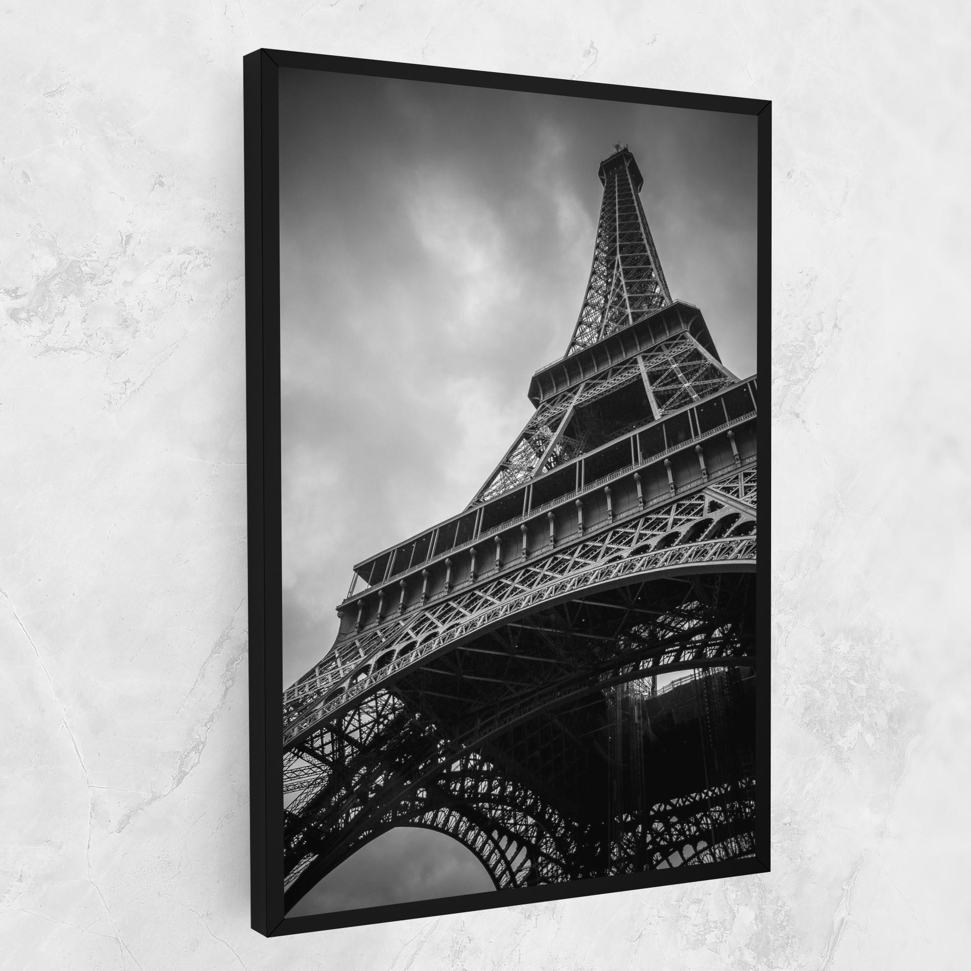 Vászonkép Eiffel Grey Tower mockup 1