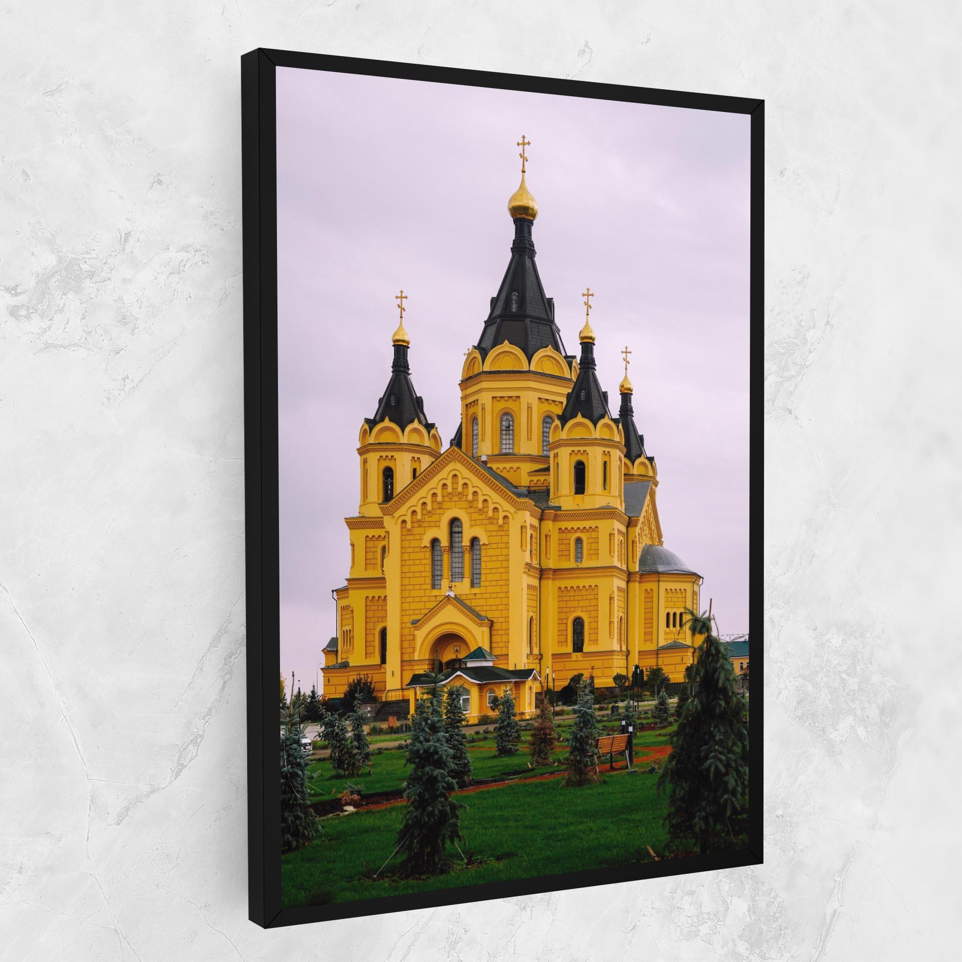 Vászonkép Nevsky Cathedral mockup 1