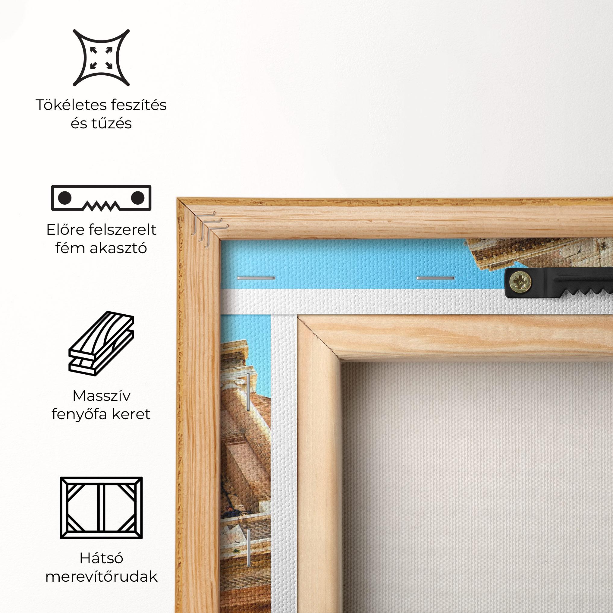 Vászonkép Close Colosseum mockup 5