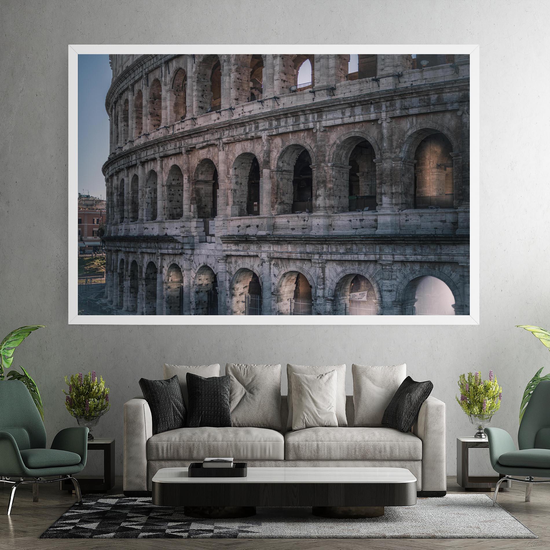 Vászonkép Colosseum Roma mockup 7
