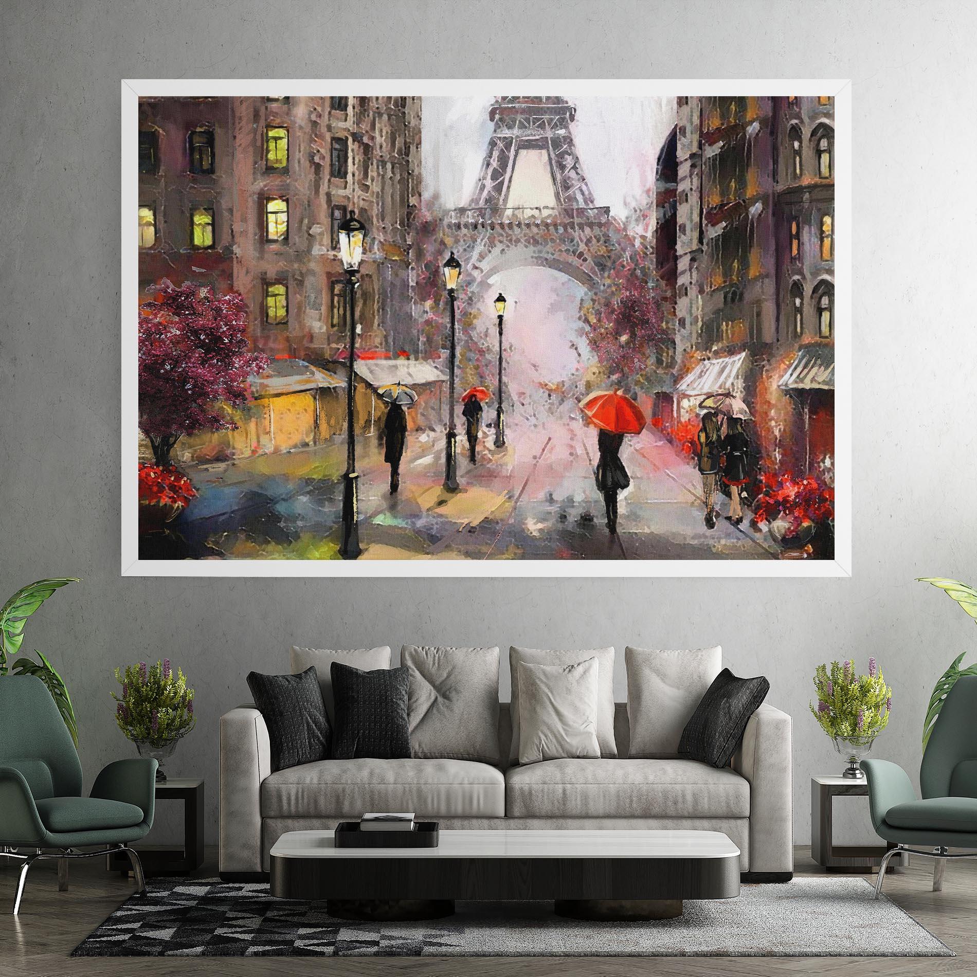 Vászonkép Paris Colours mockup 7
