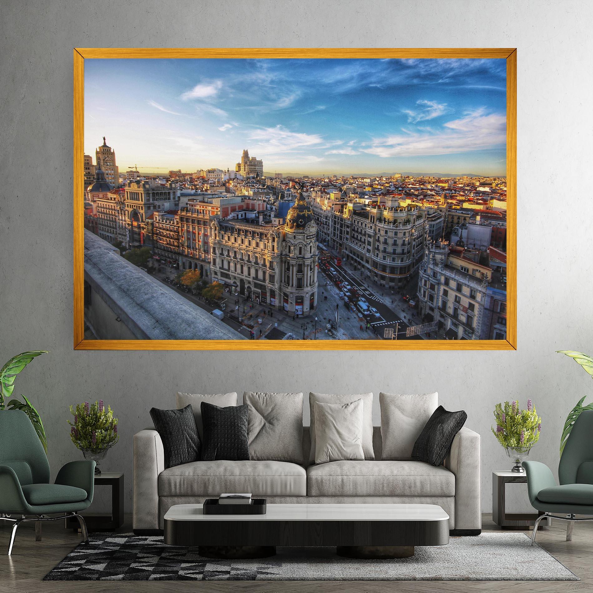 Vászonkép Madrid View mockup 7