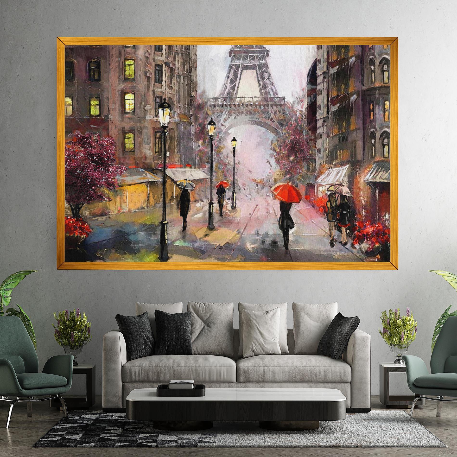 Vászonkép Paris Colours mockup 7