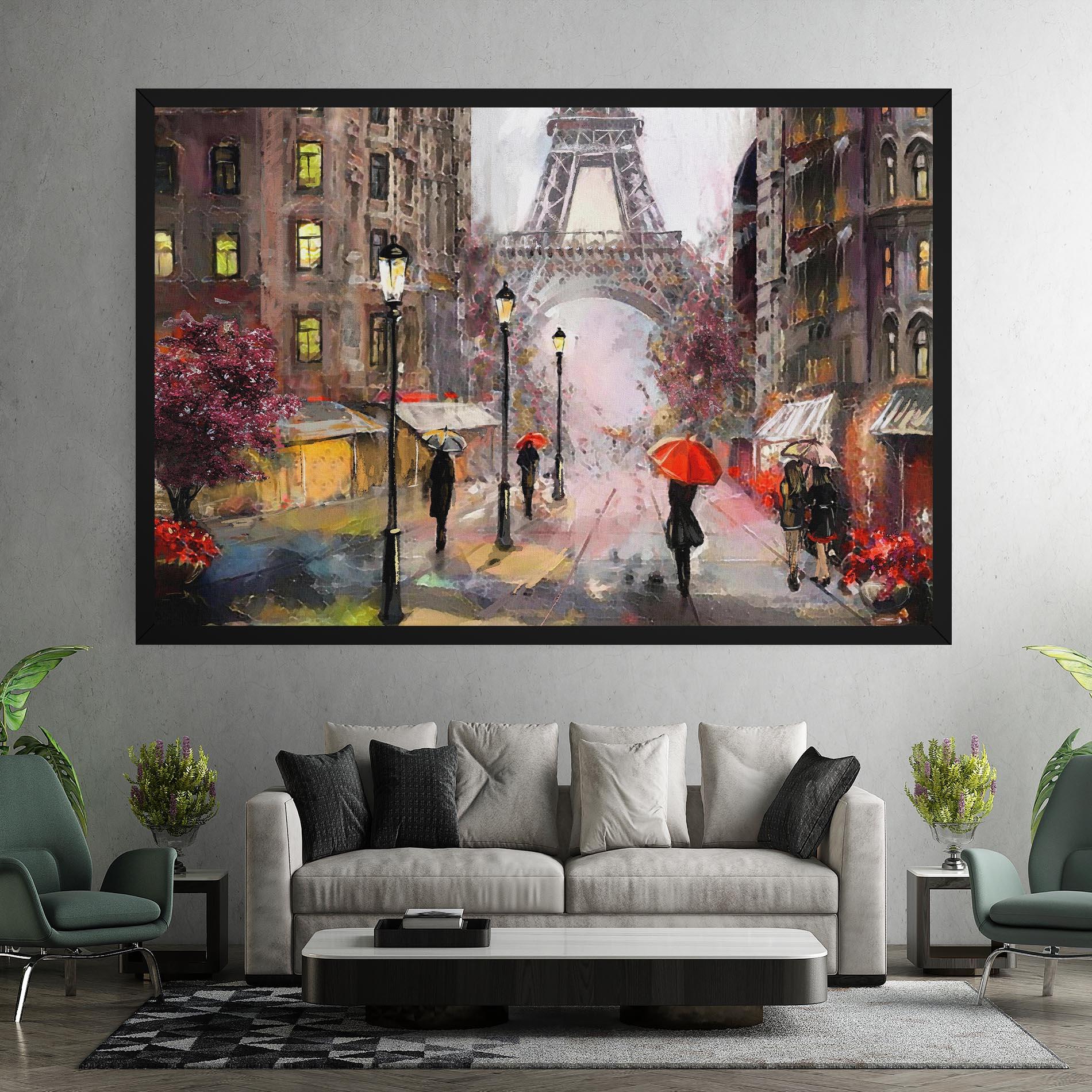 Vászonkép Paris Colours mockup 7