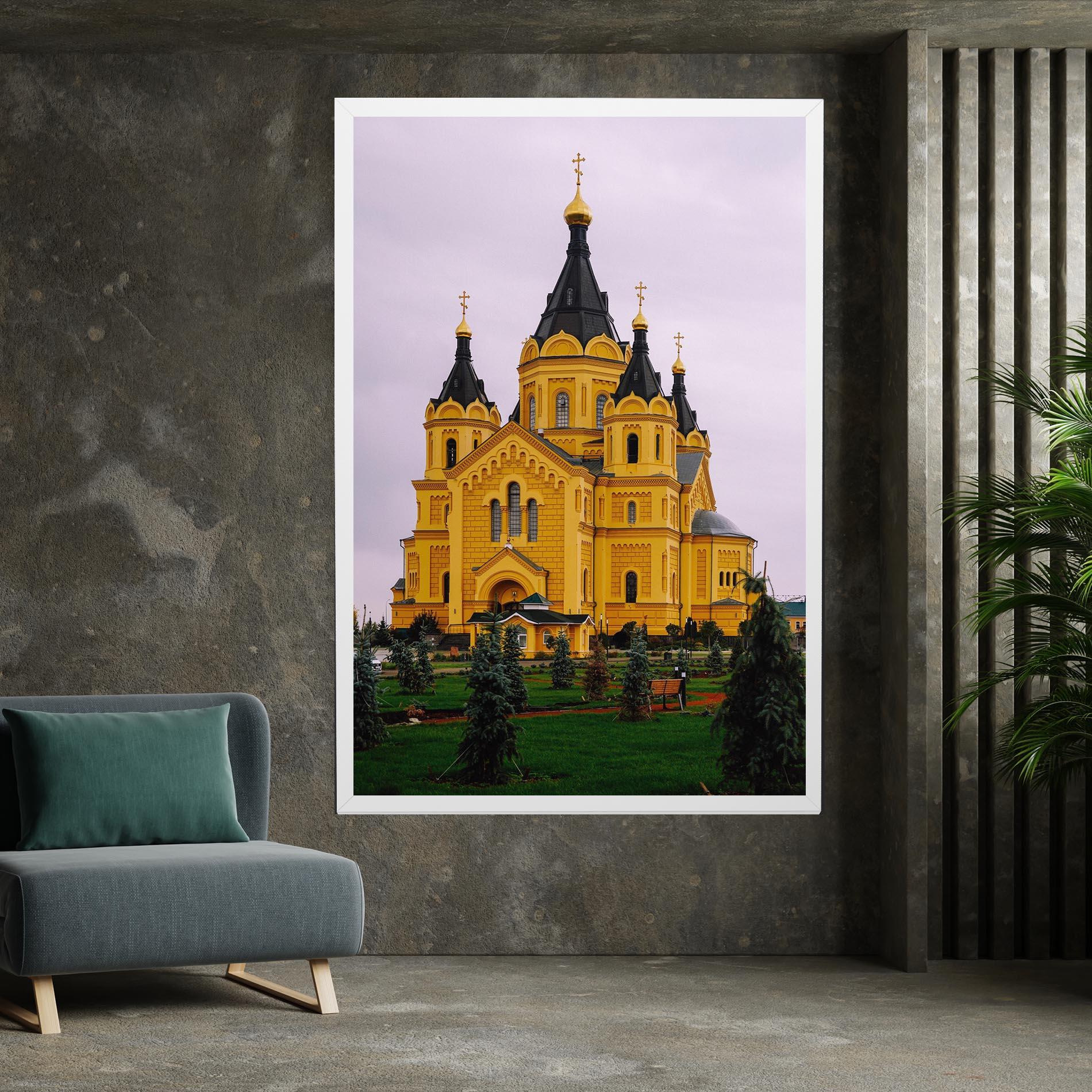 Vászonkép Nevsky Cathedral mockup 7
