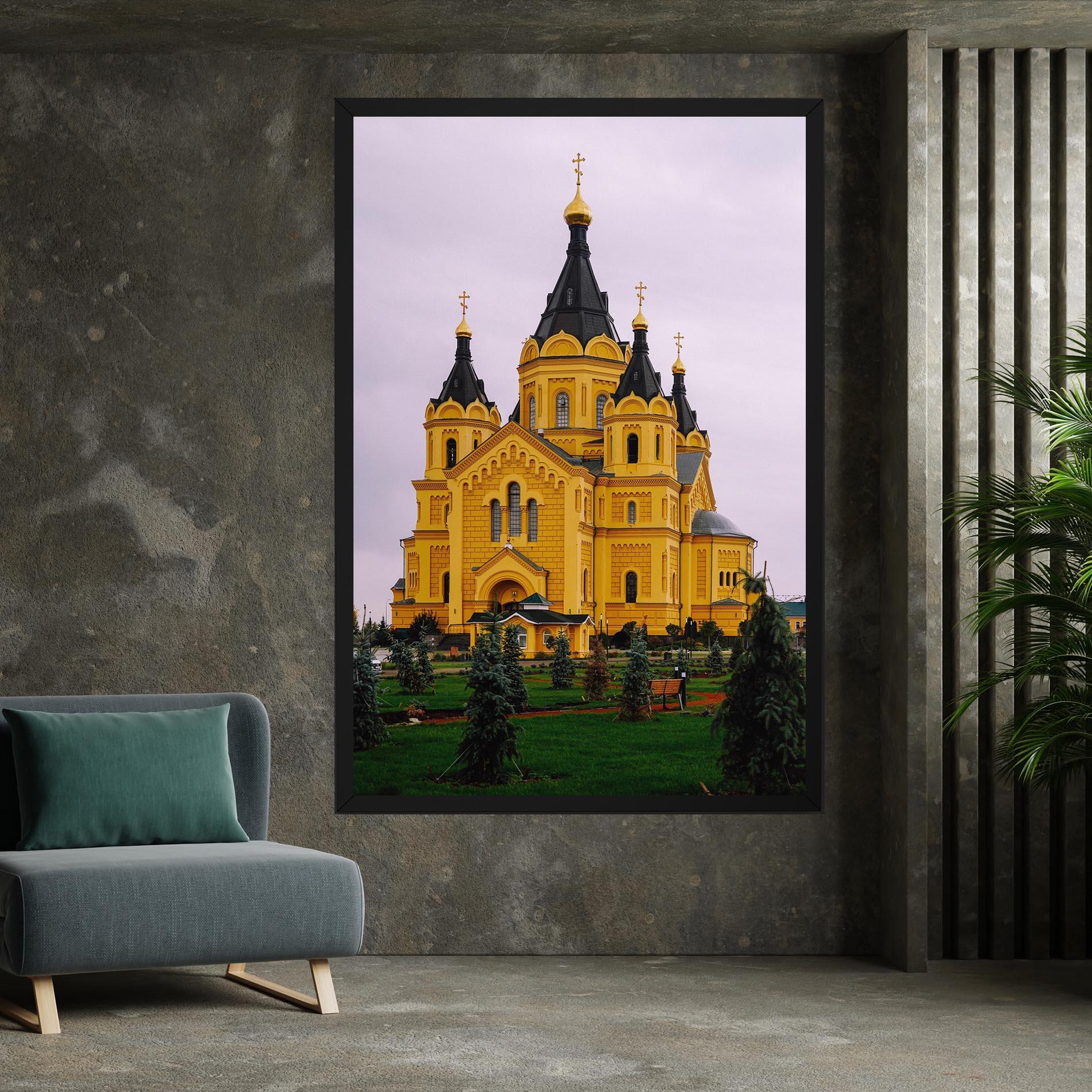 Vászonkép Nevsky Cathedral mockup 7