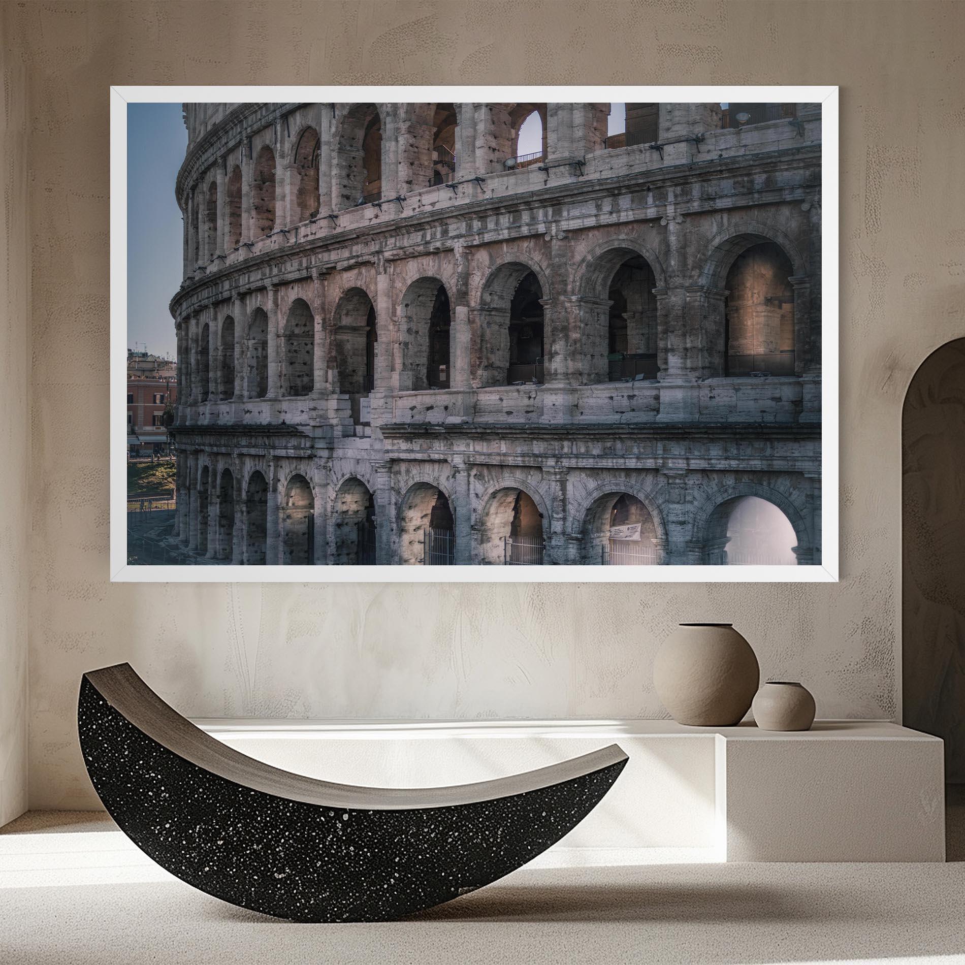 Vászonkép Colosseum Roma mockup 8