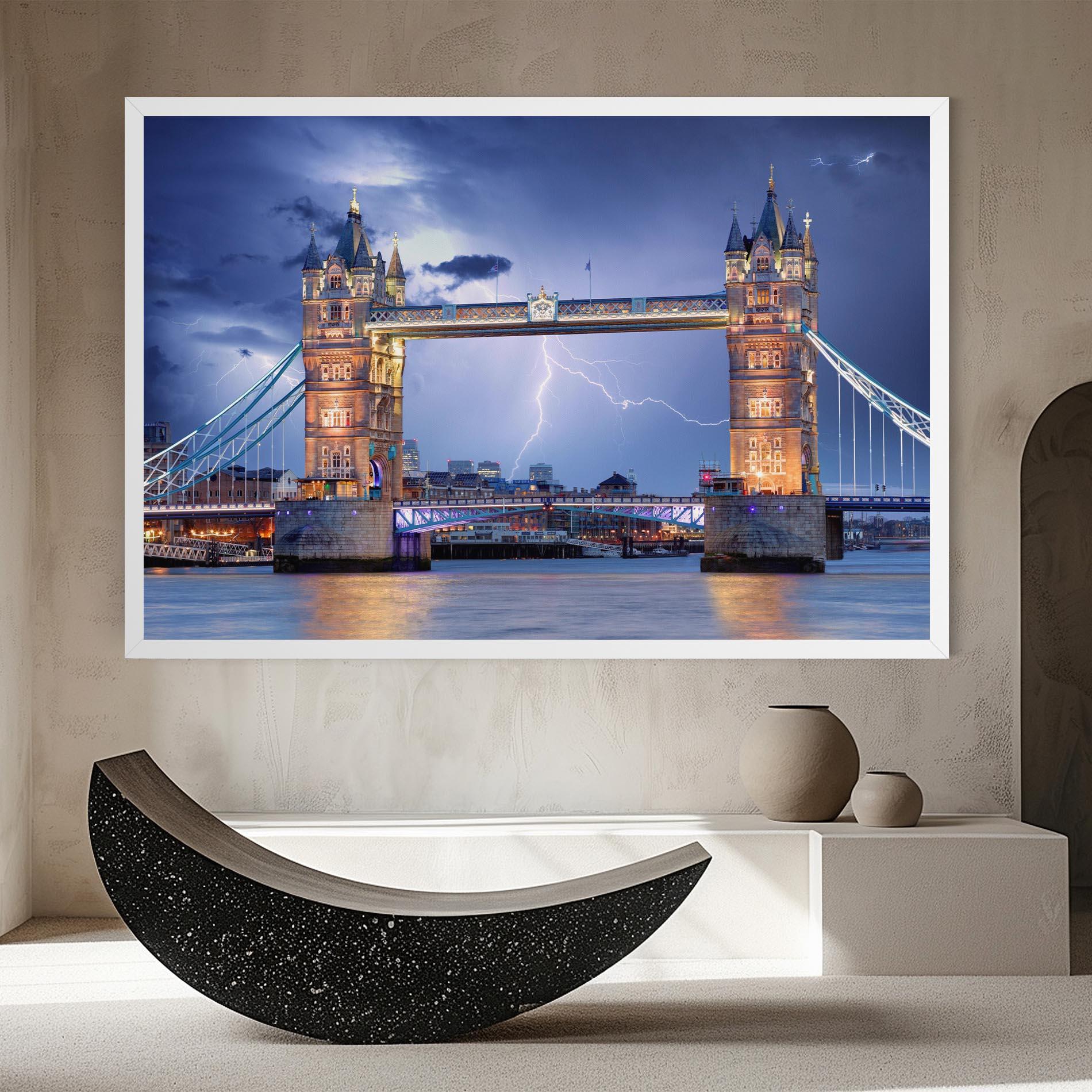 Vászonkép London Tower Bridge mockup 8