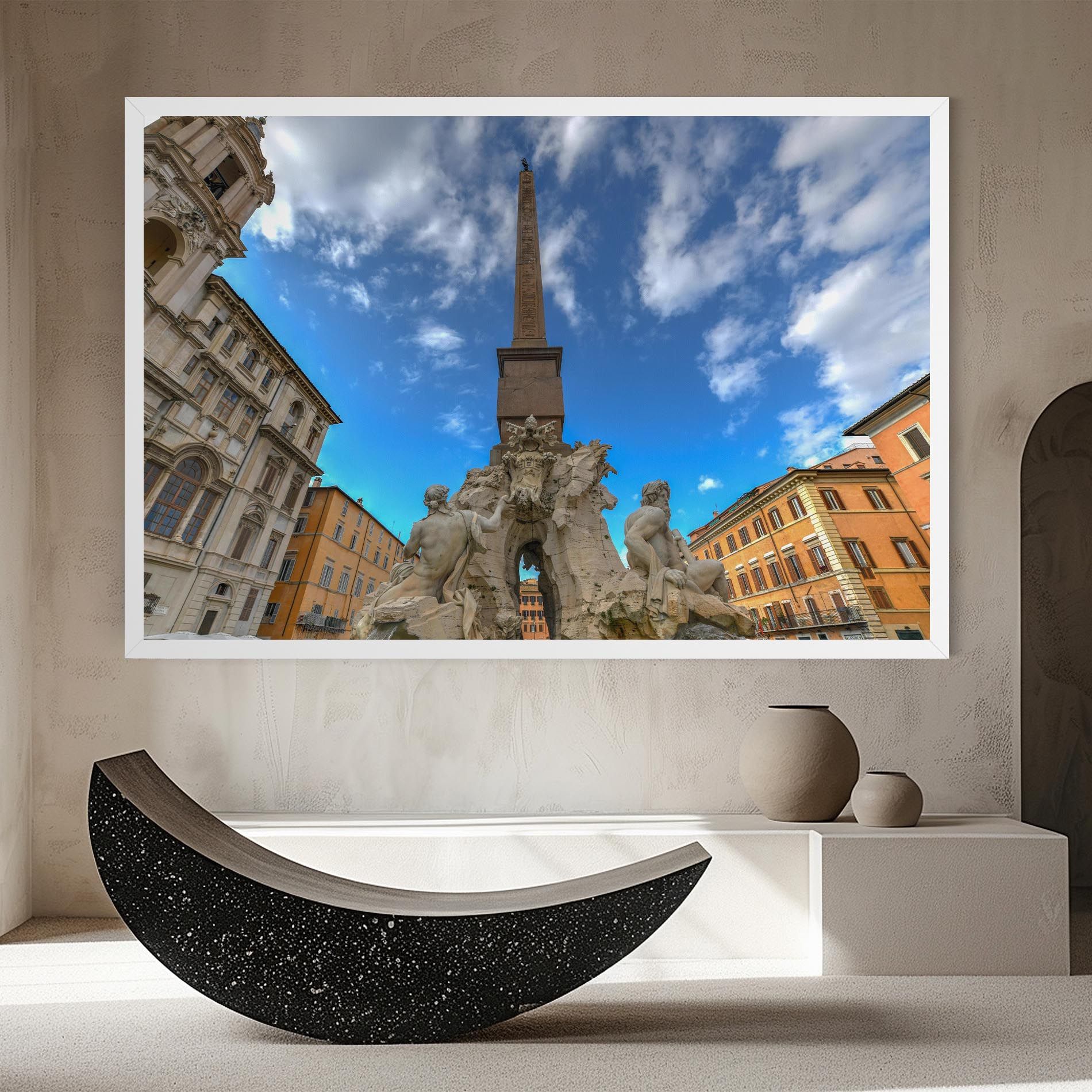 Piazza Navona Italy mockup 8