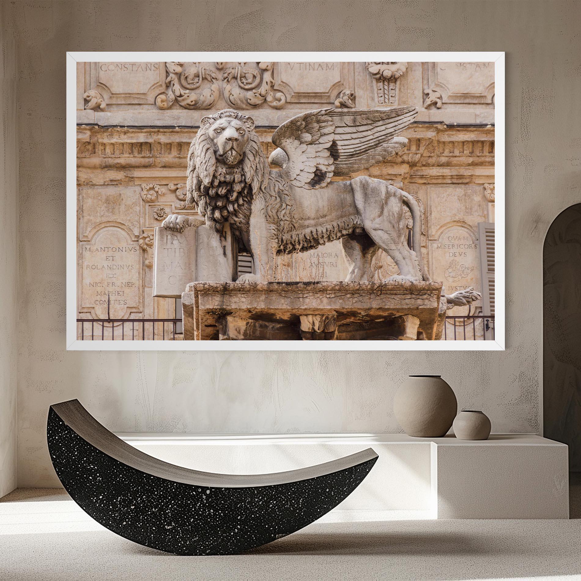 Vászonkép Verona Italy mockup 8