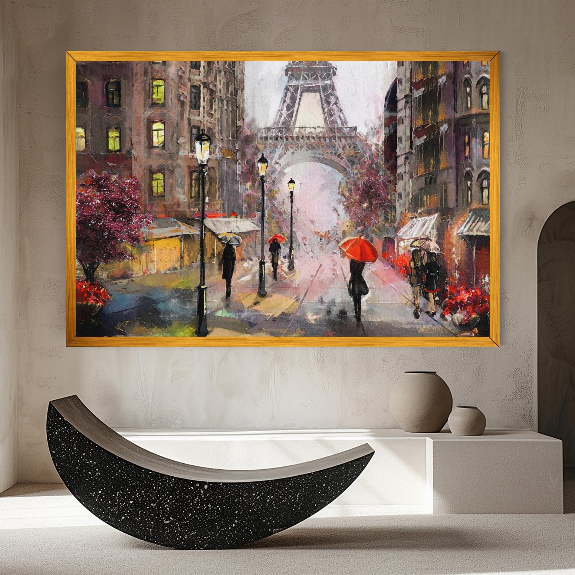 Vászonkép Paris Colours mockup 8