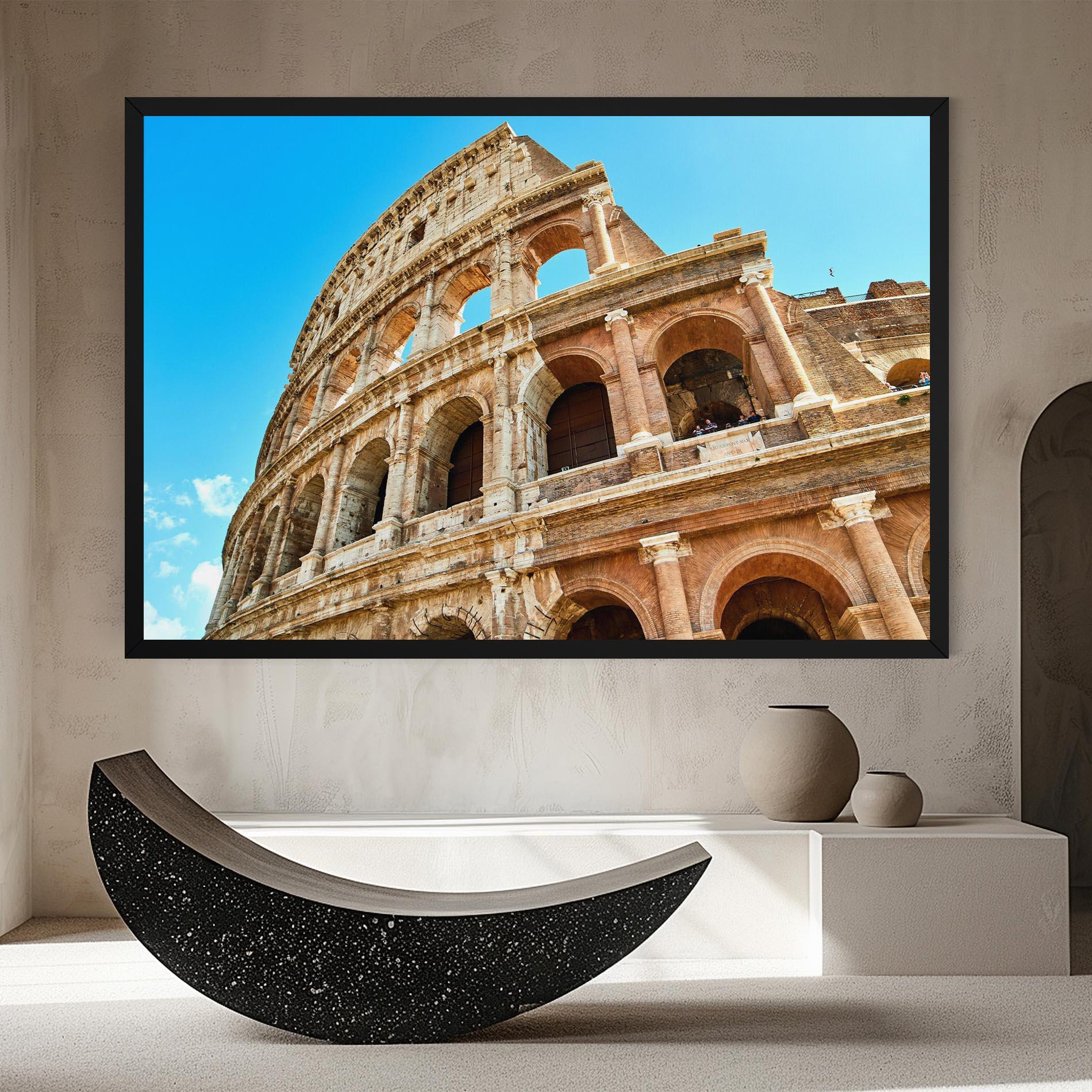 Vászonkép Close Colosseum mockup 8