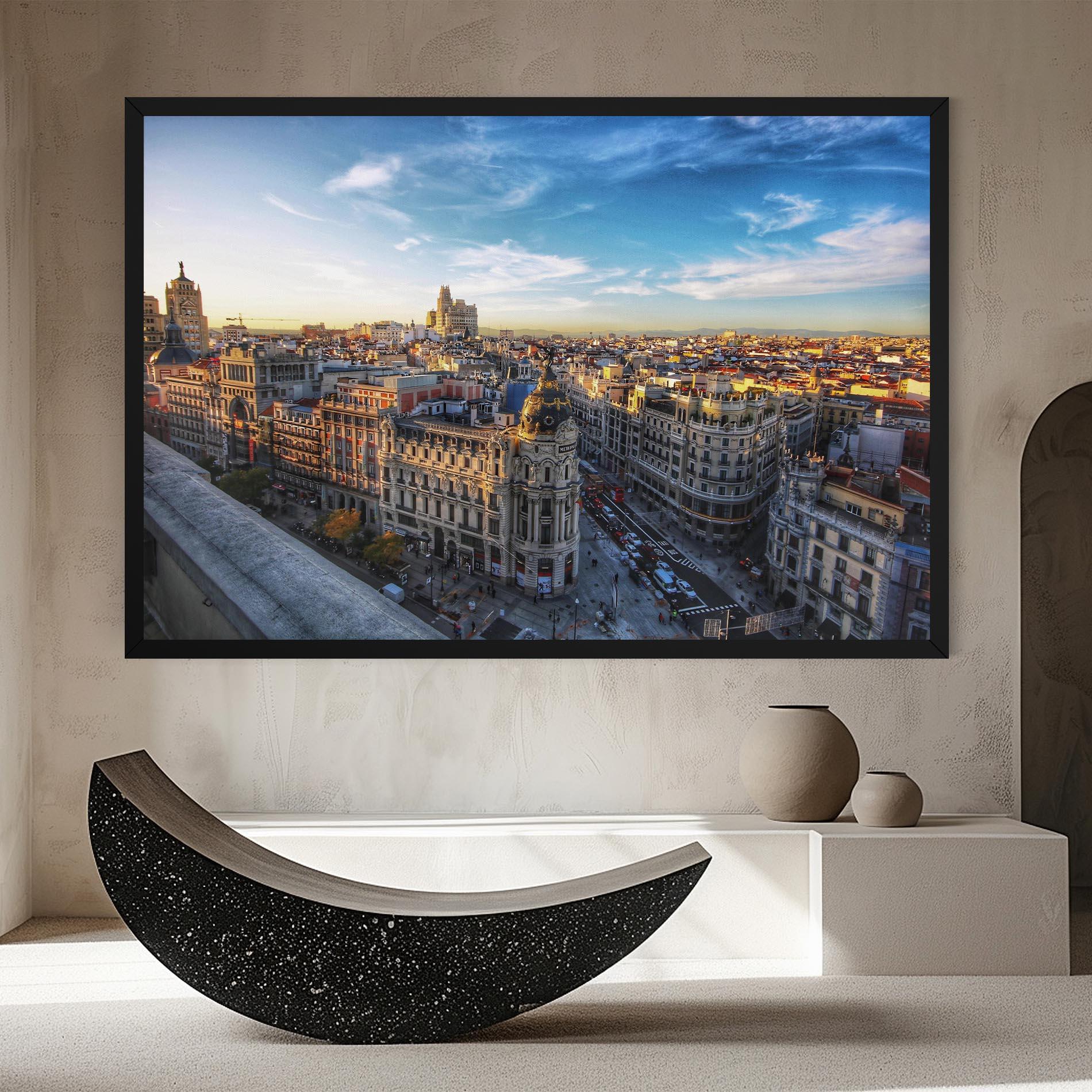 Vászonkép Madrid View mockup 8