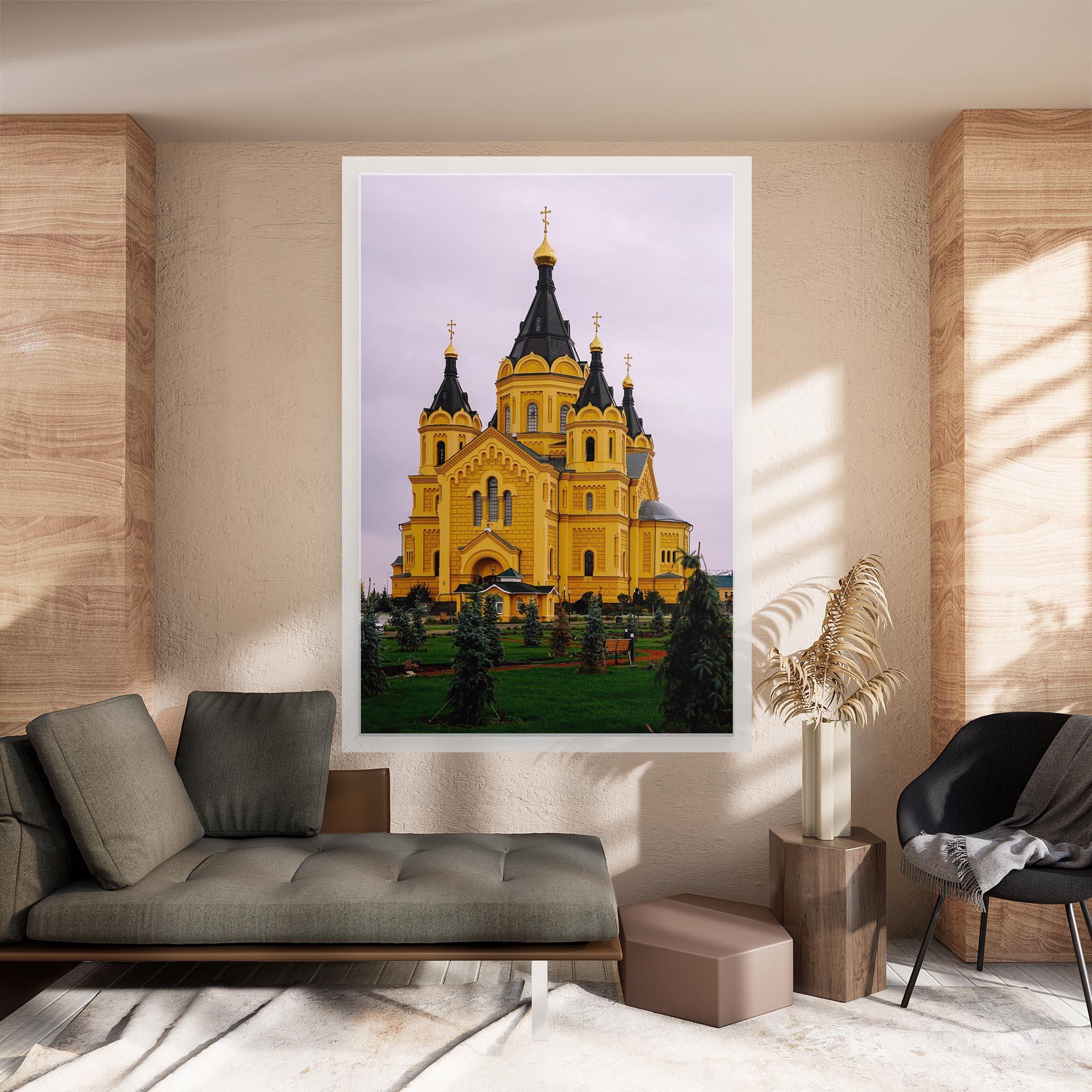 Vászonkép Nevsky Cathedral mockup 8