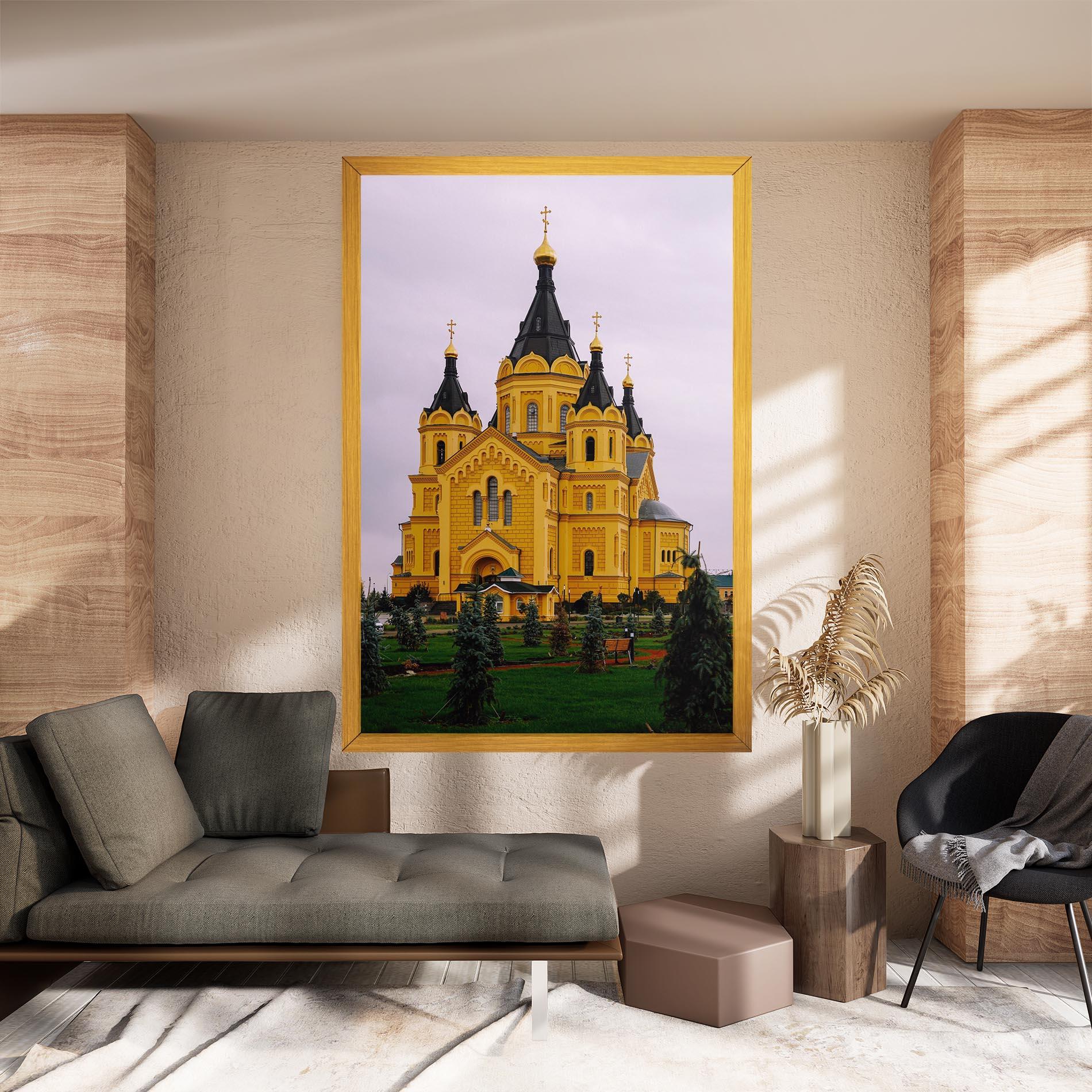 Vászonkép Nevsky Cathedral mockup 8