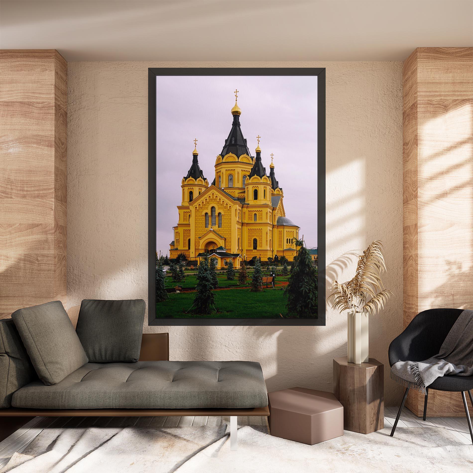 Vászonkép Nevsky Cathedral mockup 8