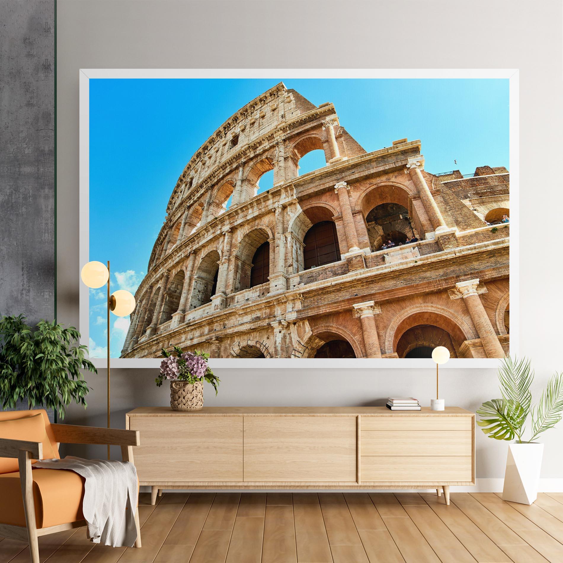 Vászonkép Close Colosseum mockup 9