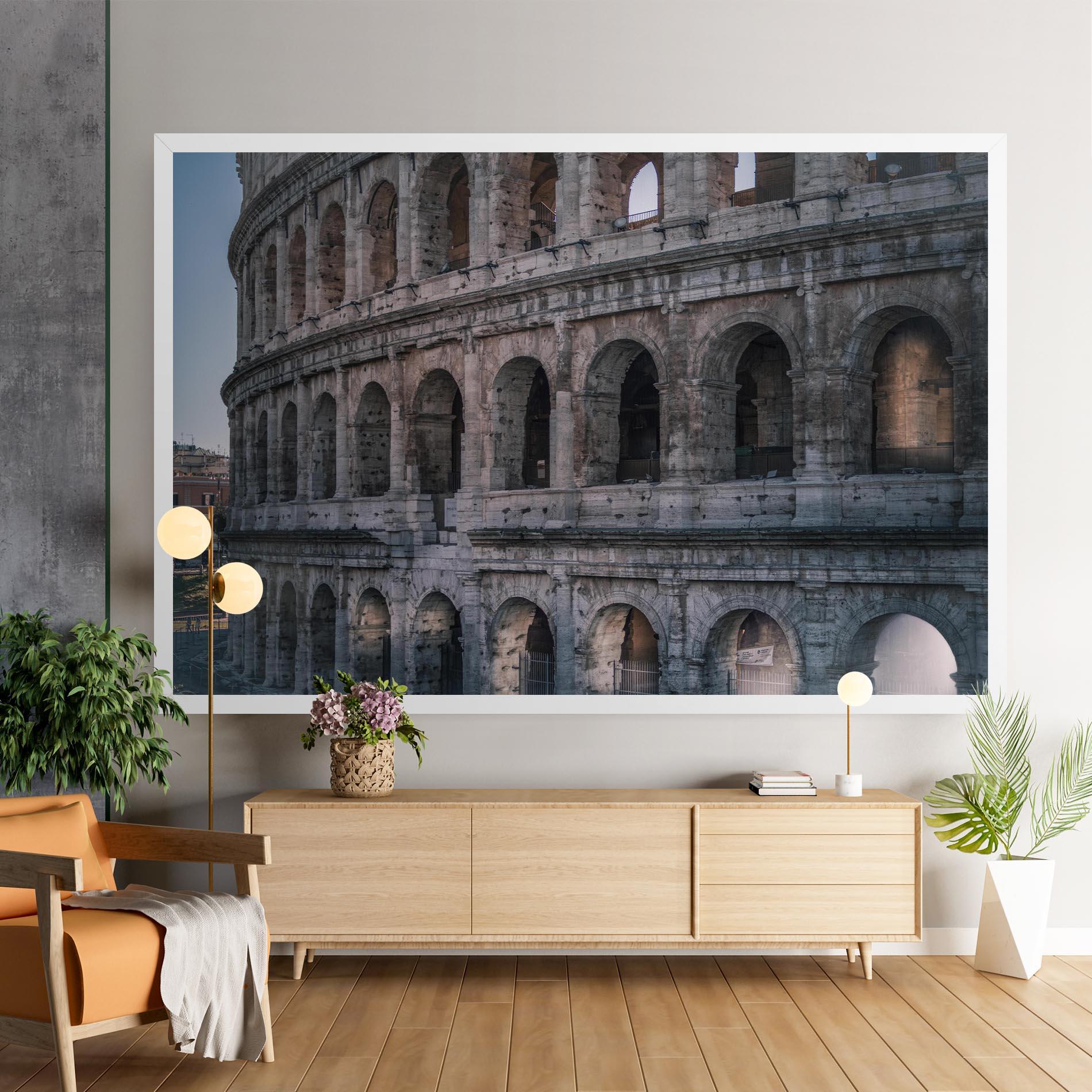 Vászonkép Colosseum Roma mockup 9