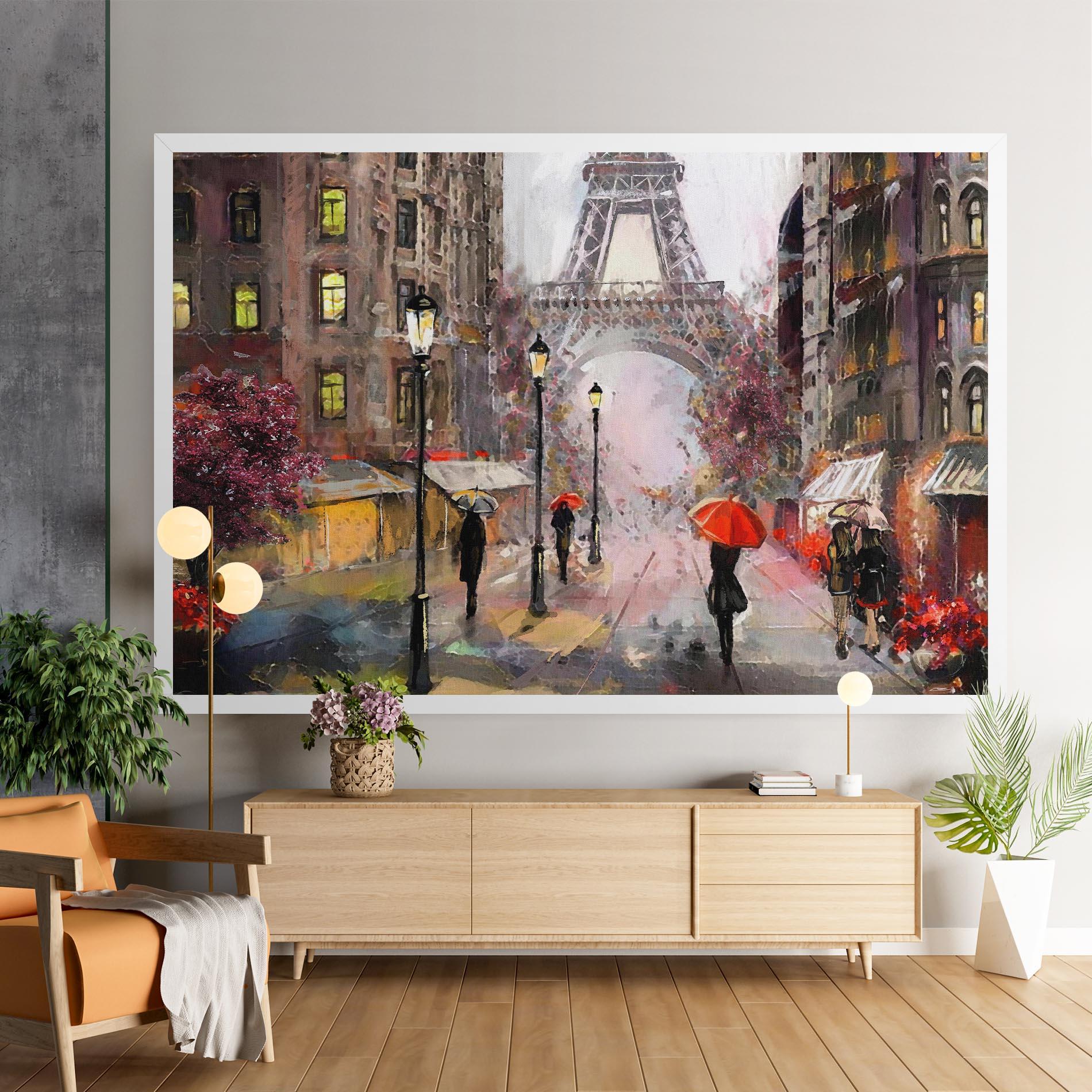 Vászonkép Paris Colours mockup 9