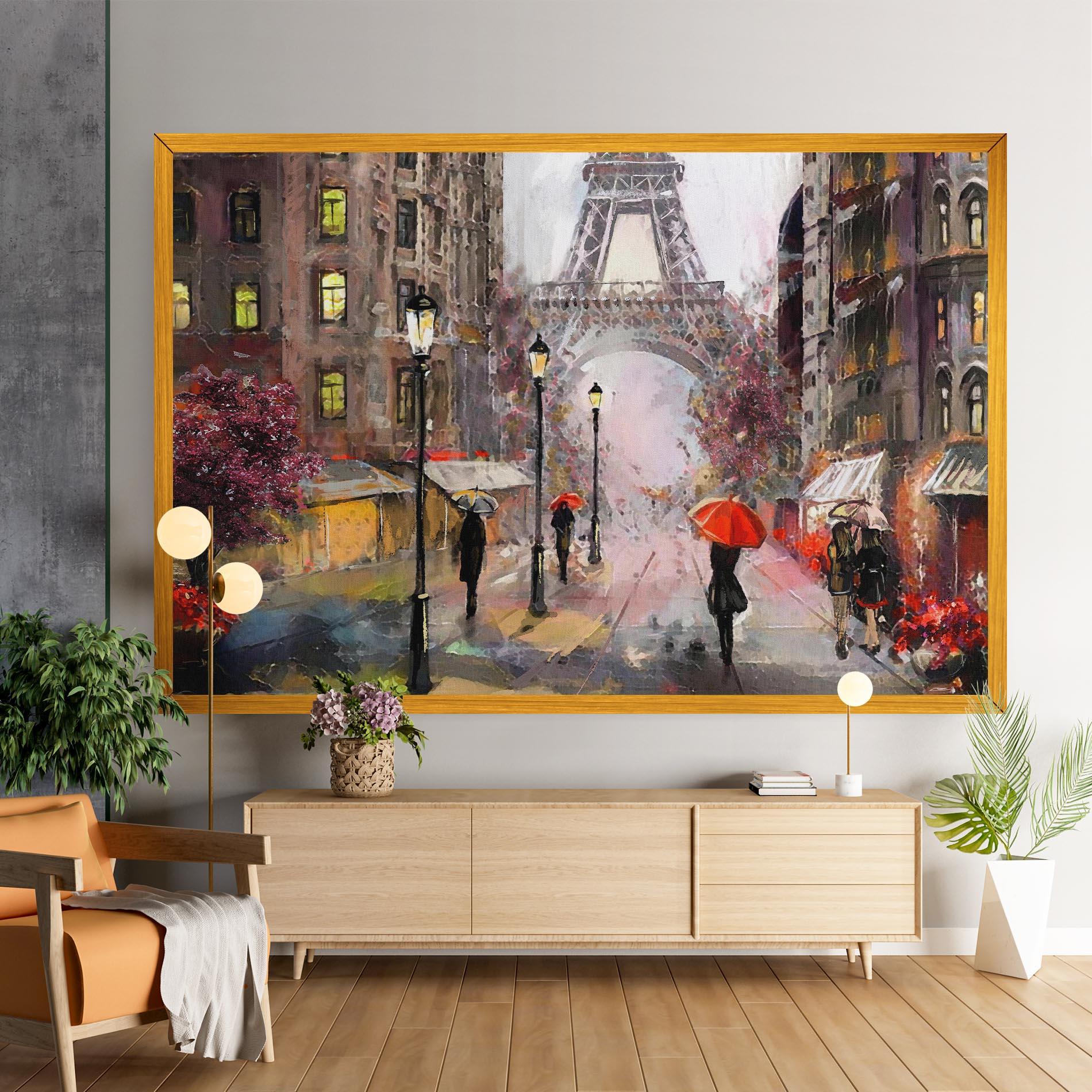 Vászonkép Paris Colours mockup 9