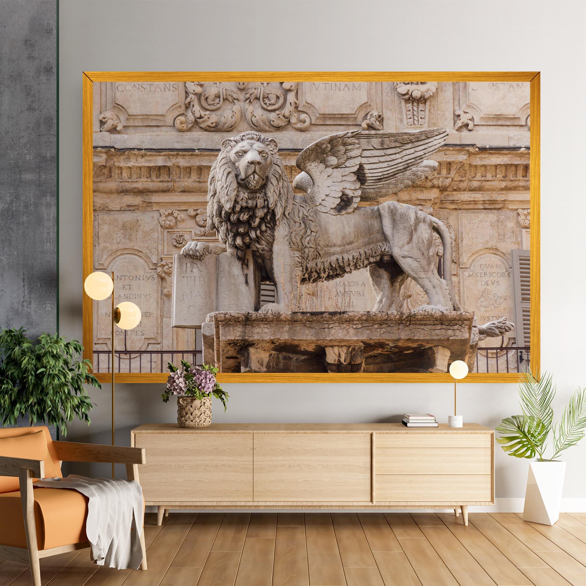 Vászonkép Verona Italy mockup 9