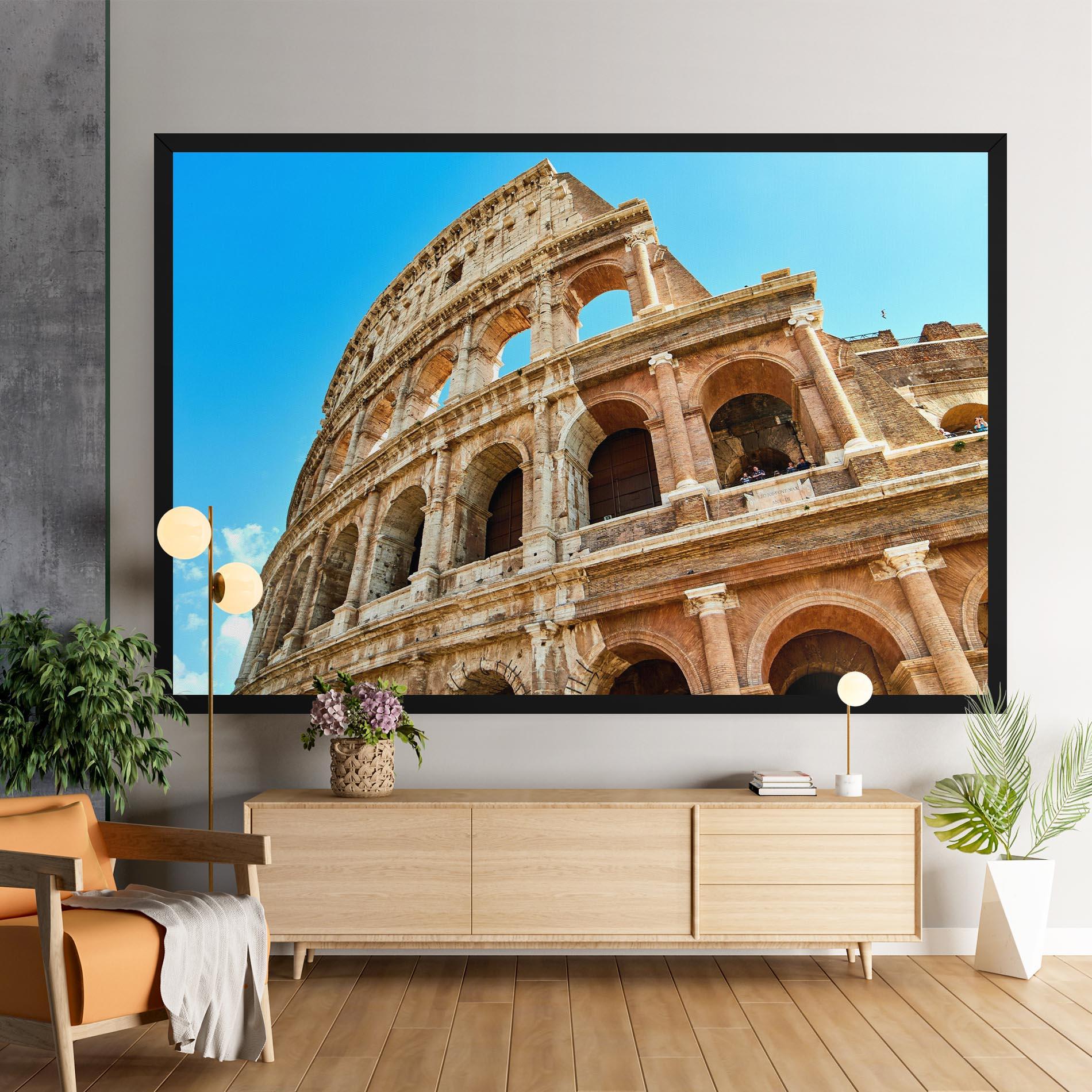 Vászonkép Close Colosseum mockup 9