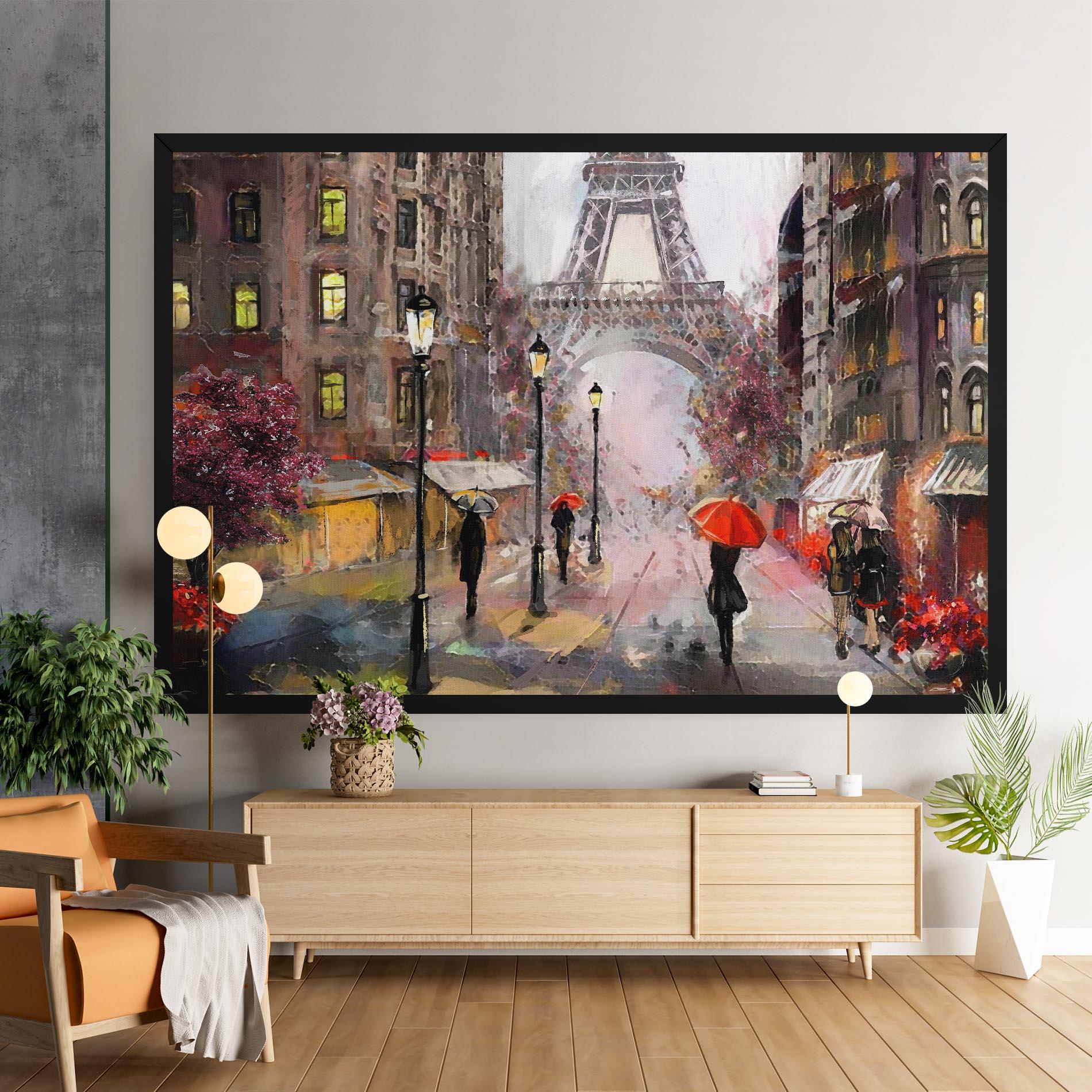 Vászonkép Paris Colours mockup 9