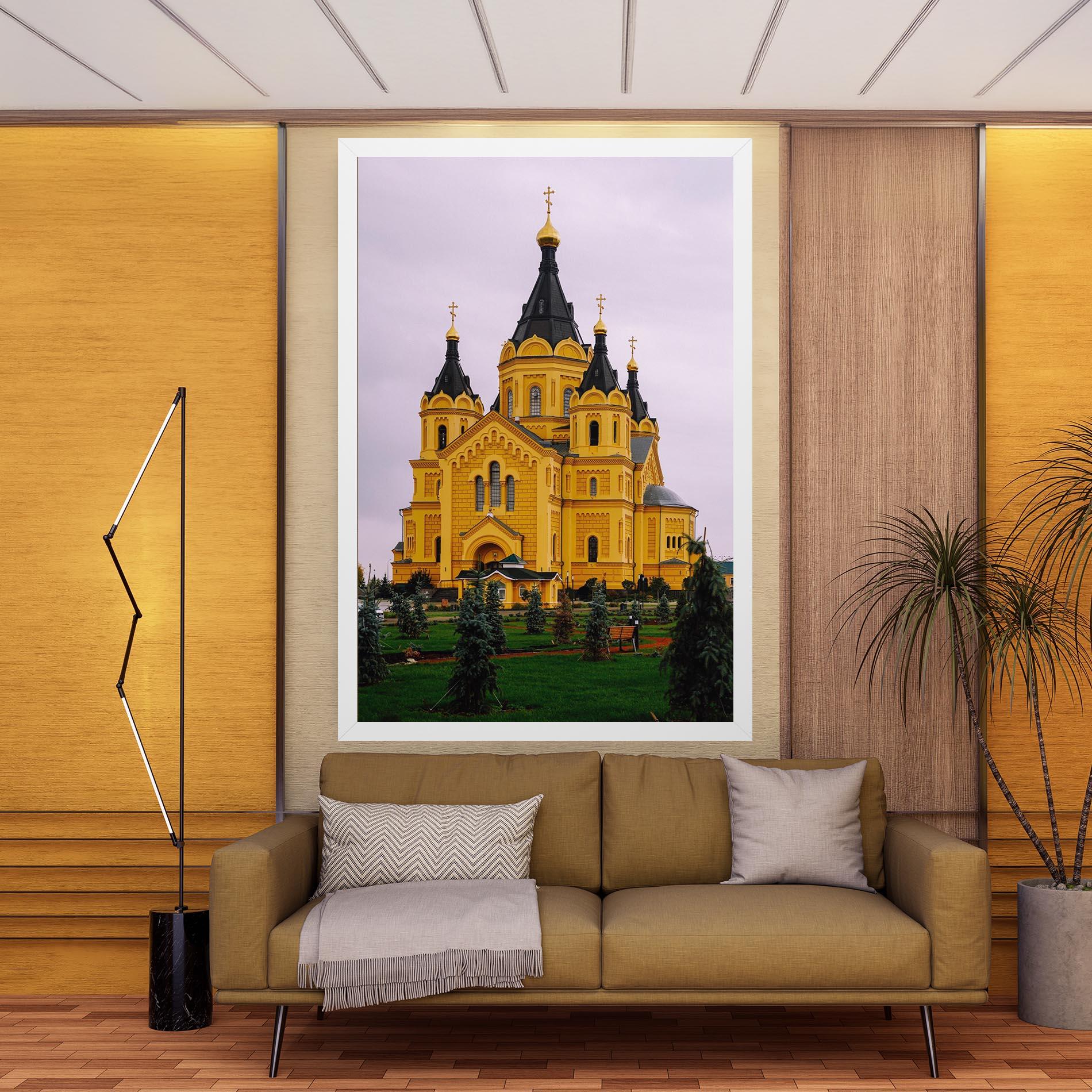 Vászonkép Nevsky Cathedral mockup 9