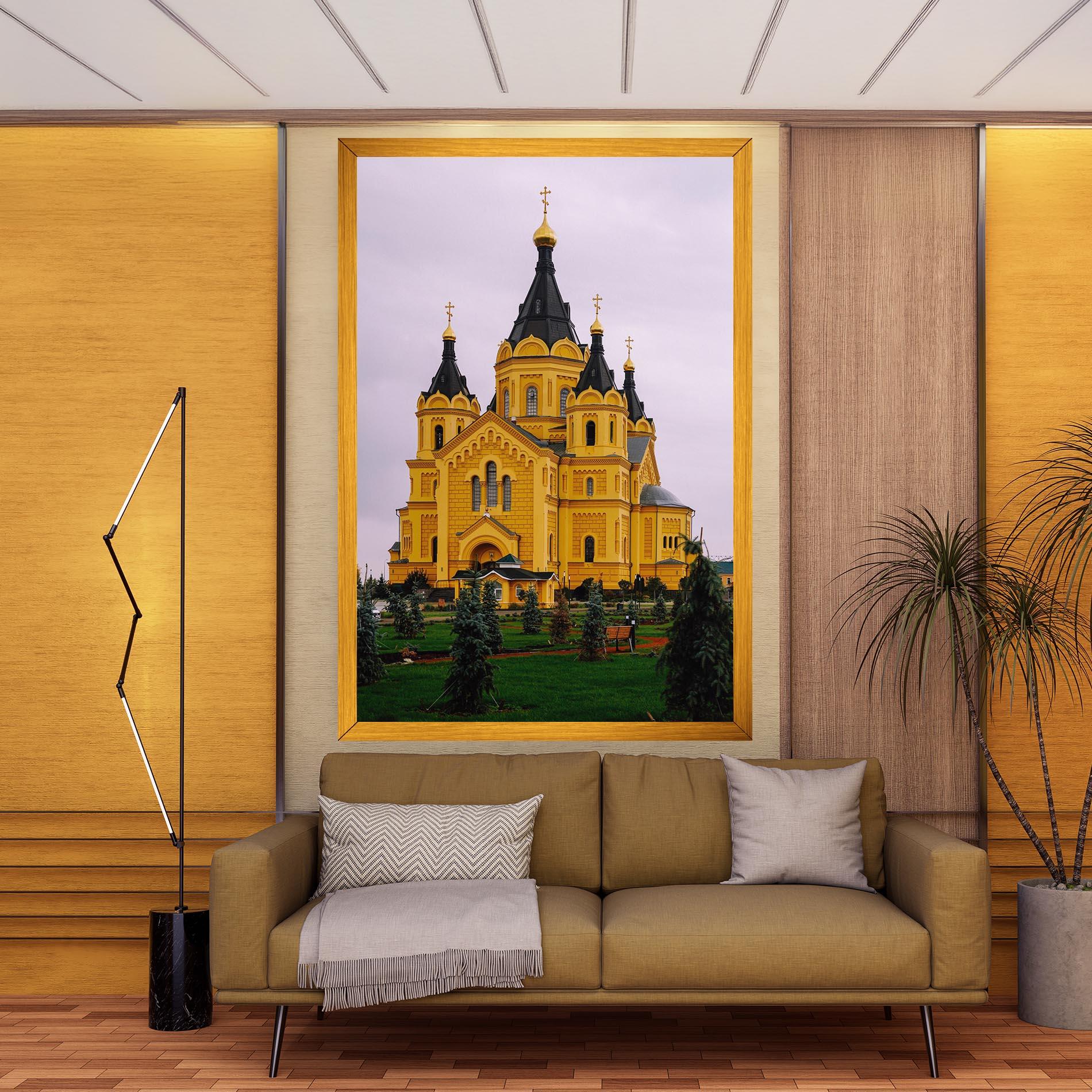Vászonkép Nevsky Cathedral mockup 9